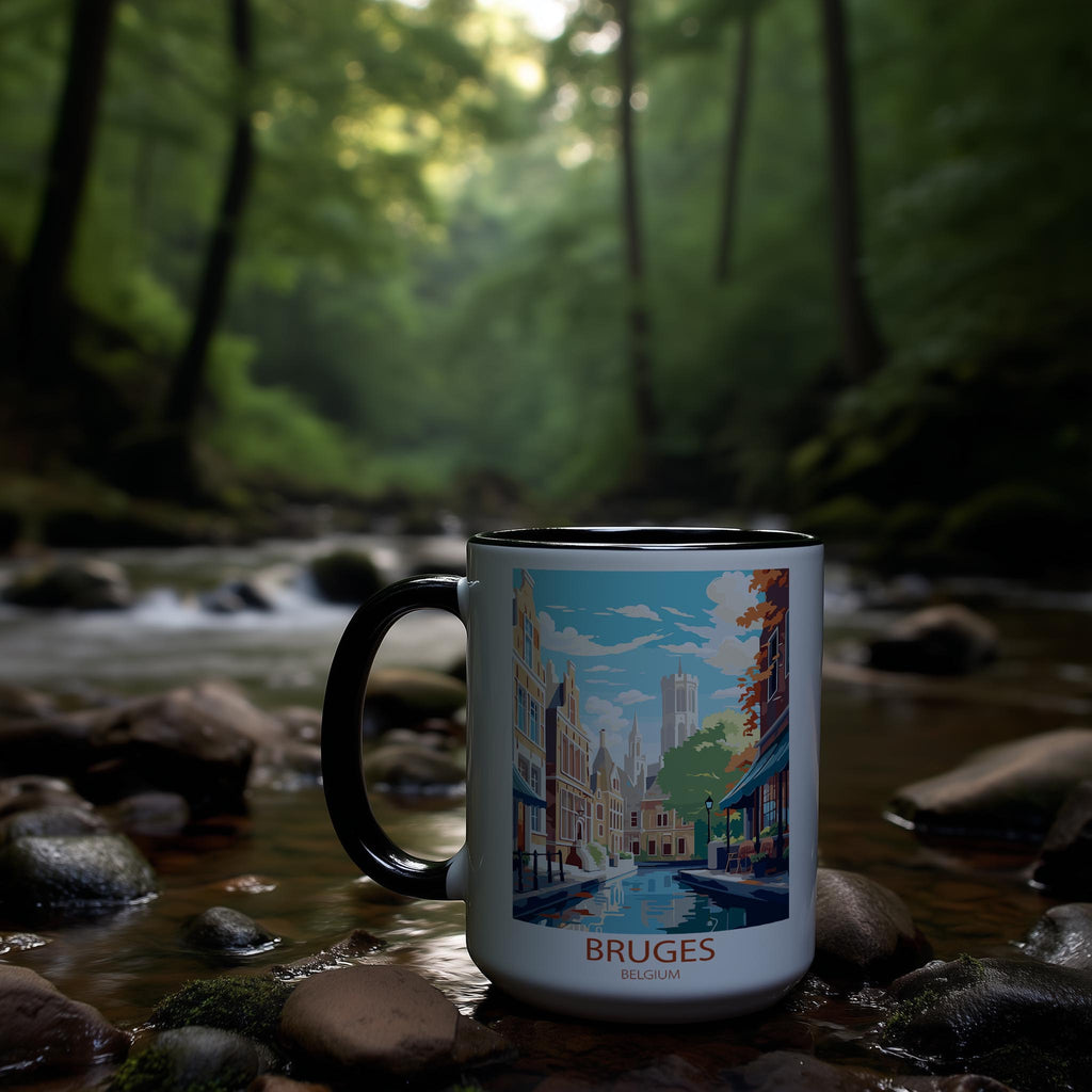 Bruges - Belgium - Beautiful Tourist Hotspots Mug