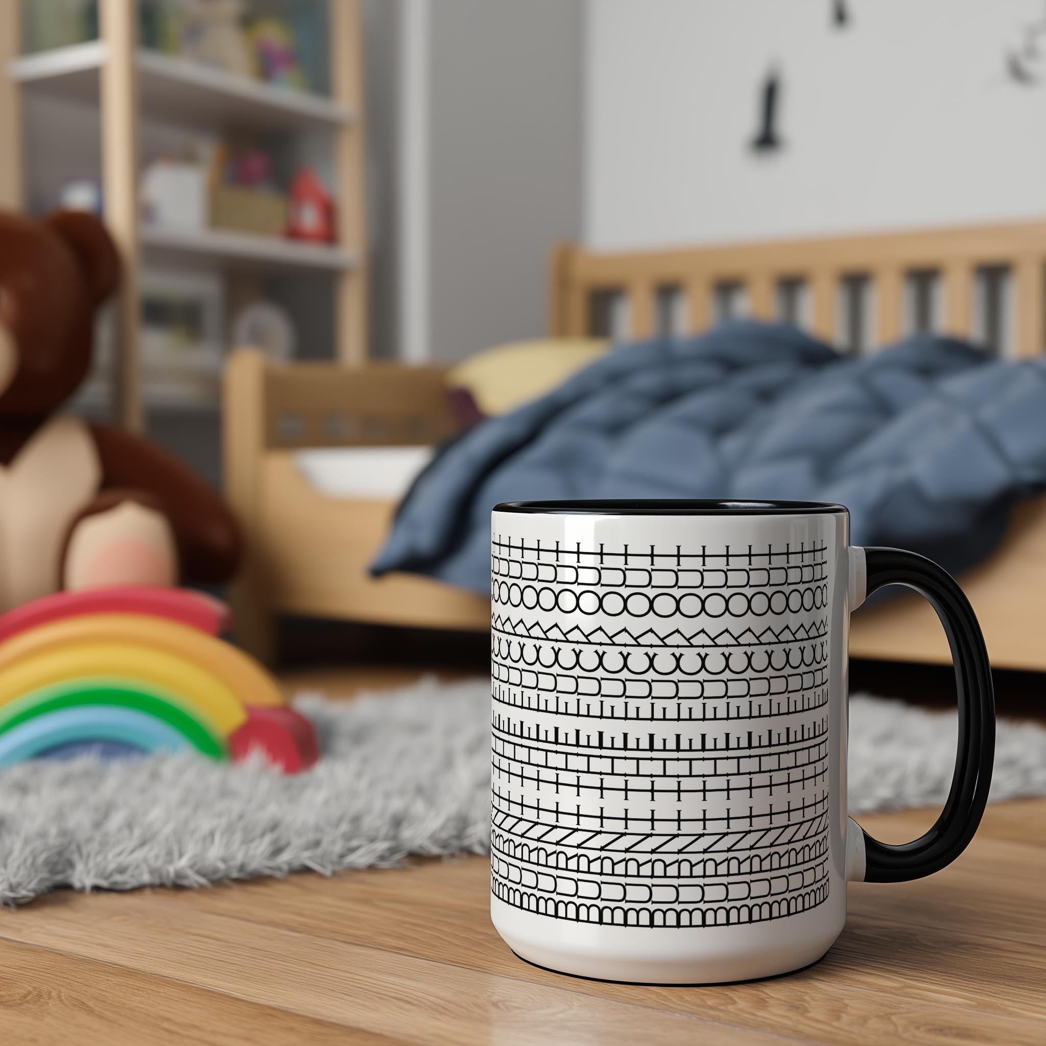 Hidden Message "Burnt the F*uck Out" Mug