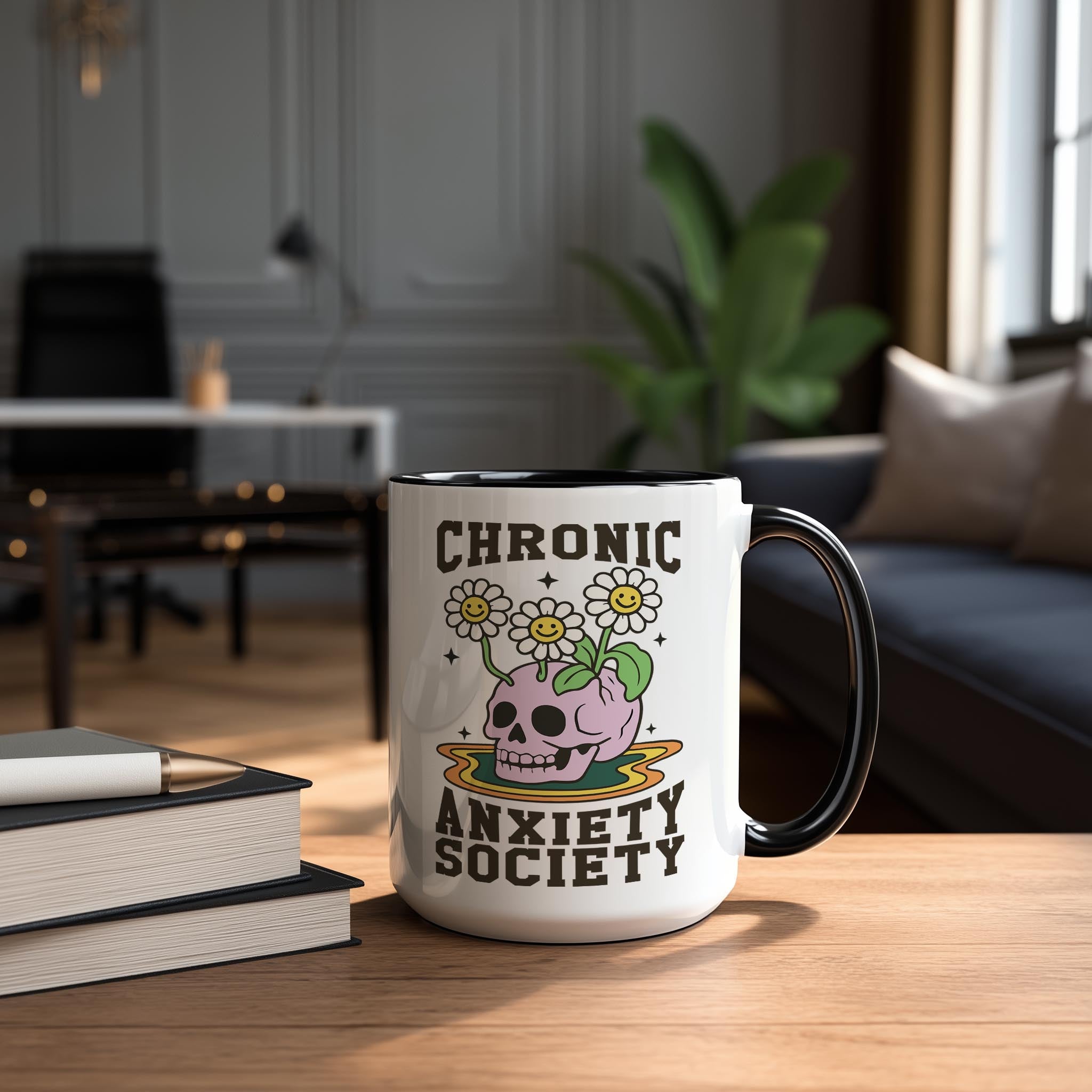 Chronic Anxiety Society - Health and Wellbeing Mug