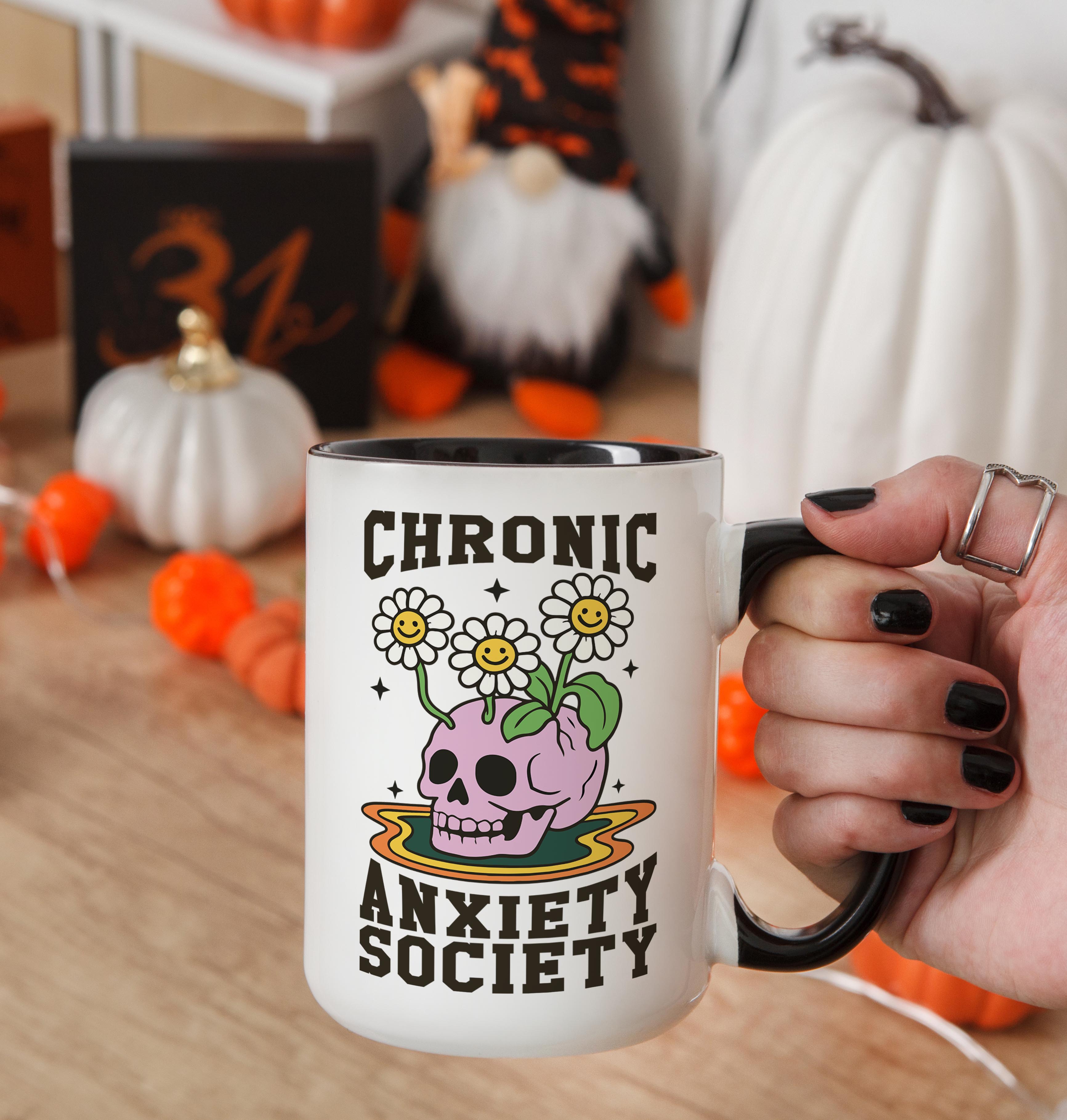 Chronic Anxiety Society - Health and Wellbeing Mug