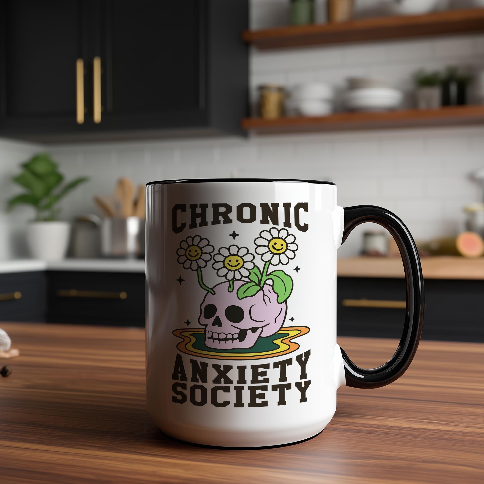 Chronic Anxiety Society - Health and Wellbeing Mug