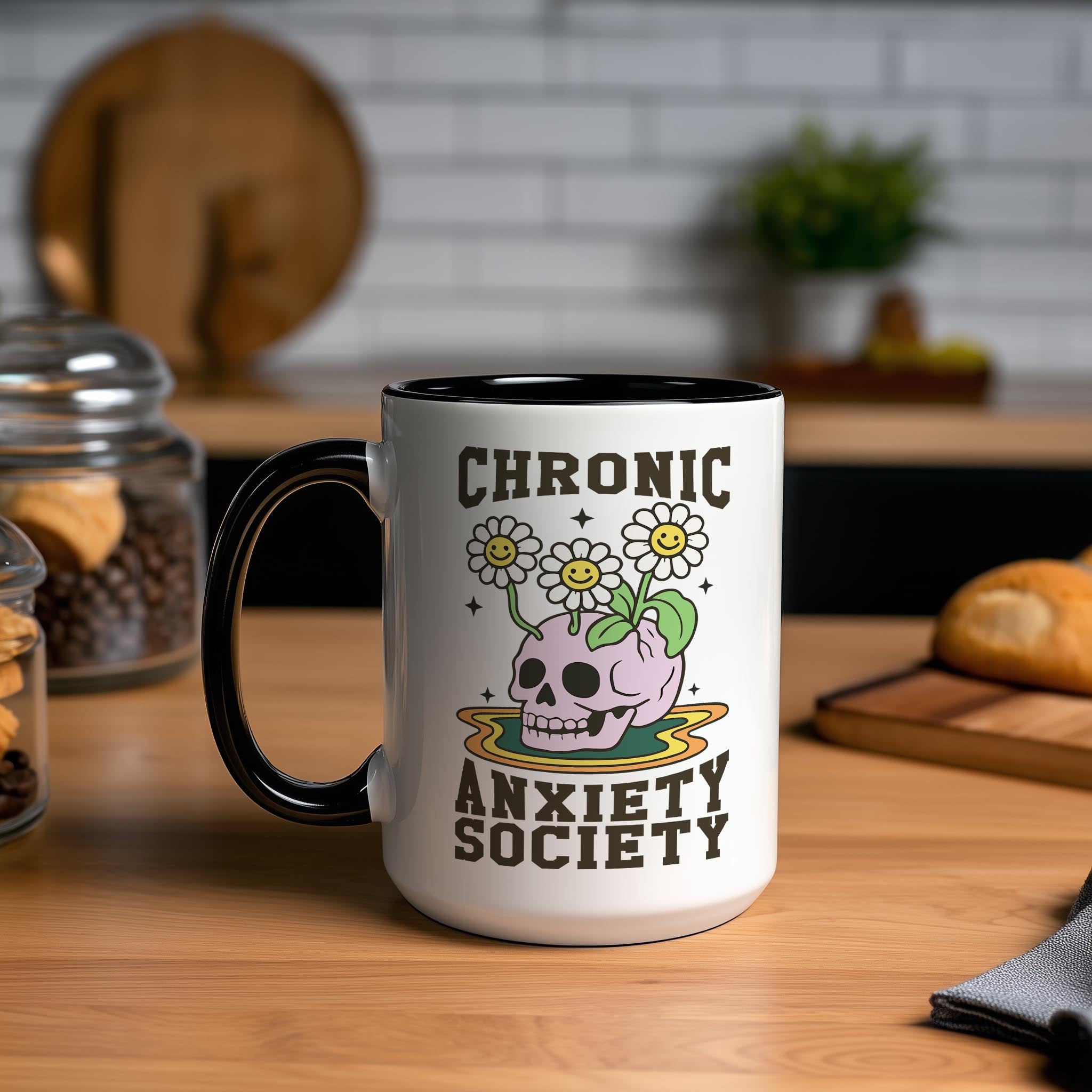 Chronic Anxiety Society - Health and Wellbeing Mug