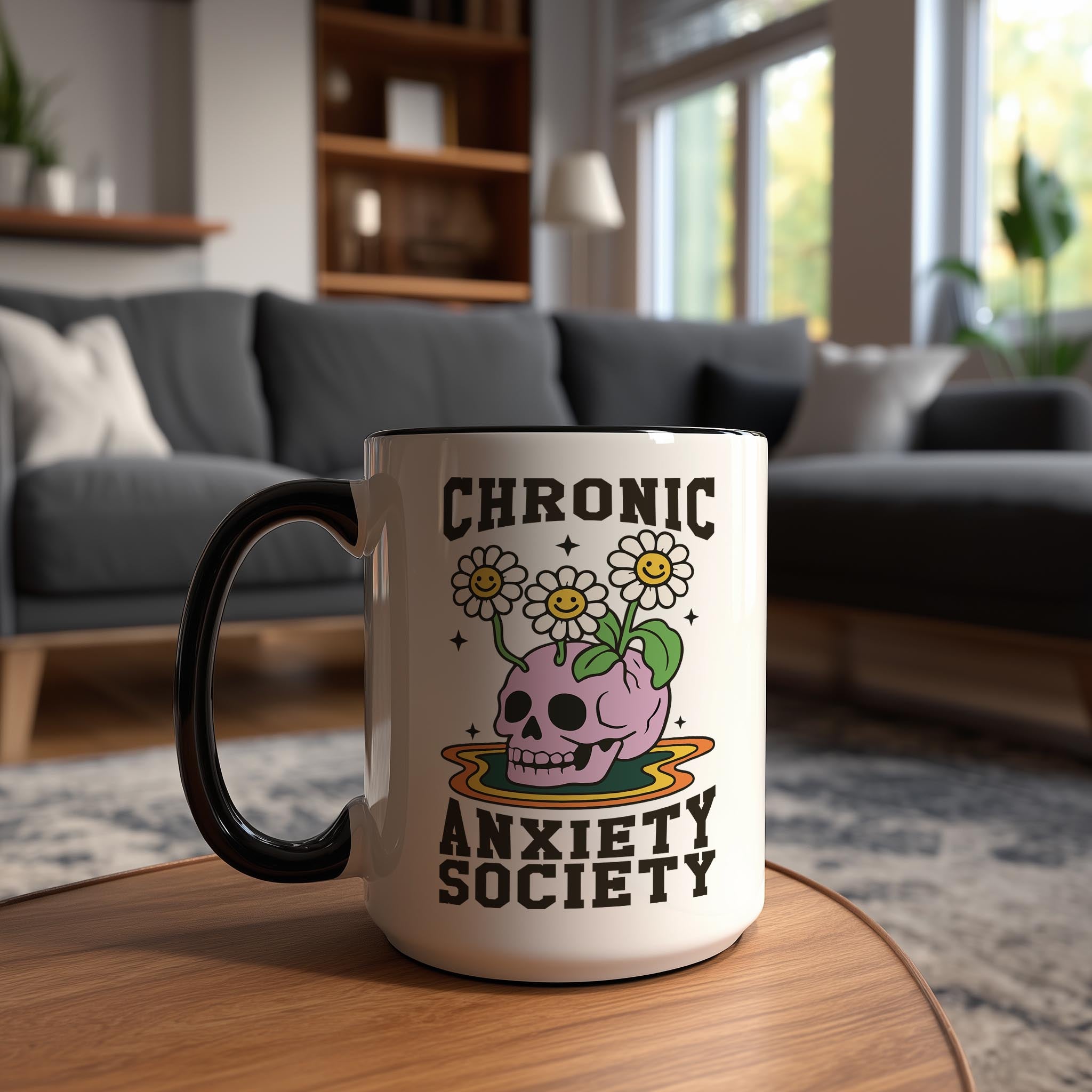 Chronic Anxiety Society - Health and Wellbeing Mug