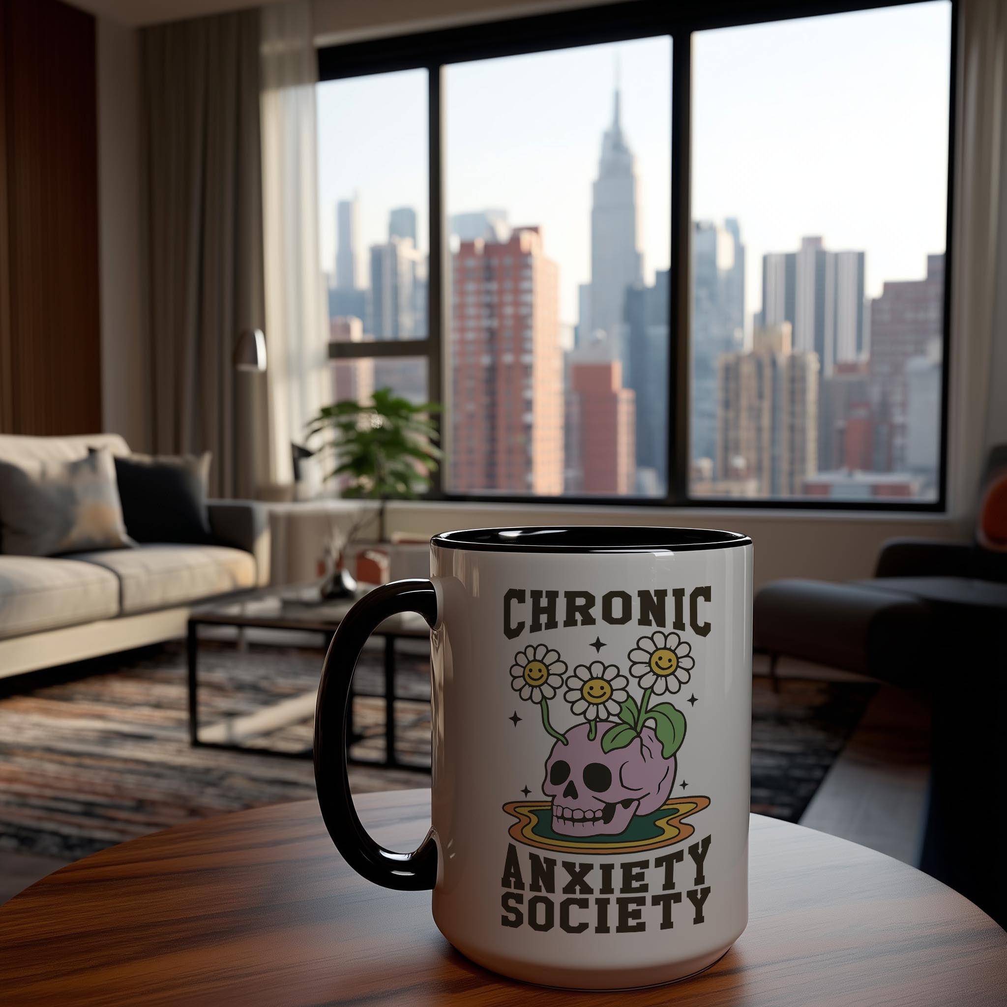 Chronic Anxiety Society - Health and Wellbeing Mug