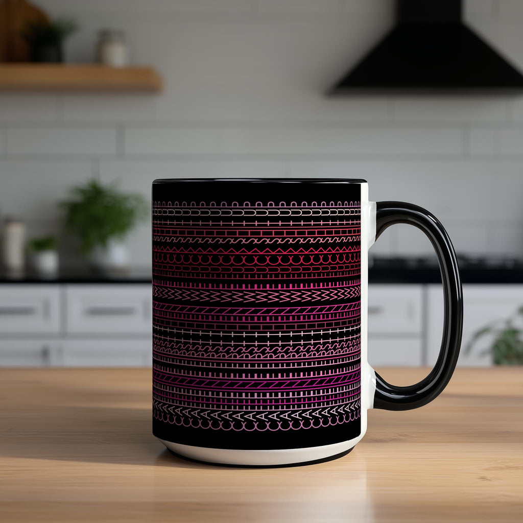 Hidden Message "Caffeine First then we F*ck Sh*t Up" Mug
