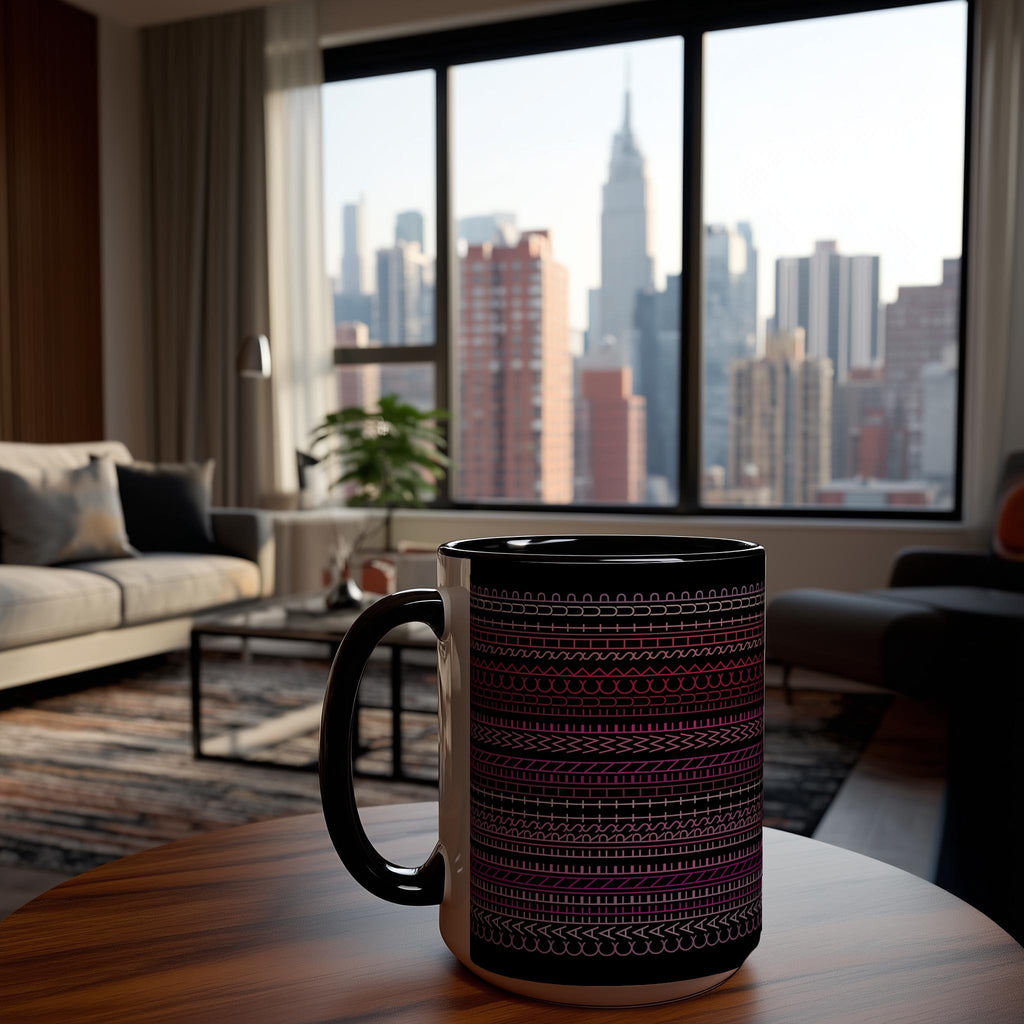 Hidden Message "Caffeine First then we F*ck Sh*t Up" Mug