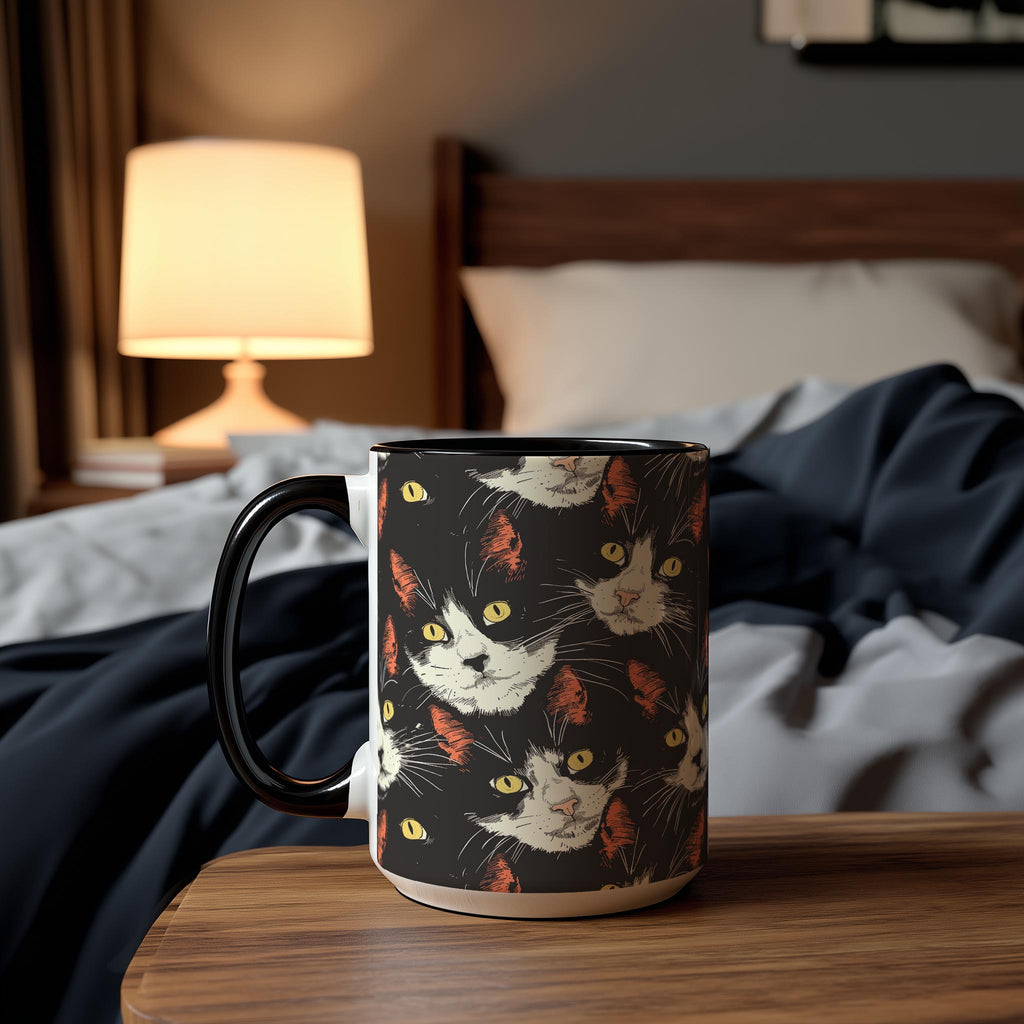 Calico Cats Pattern - Pet Lovers Mug