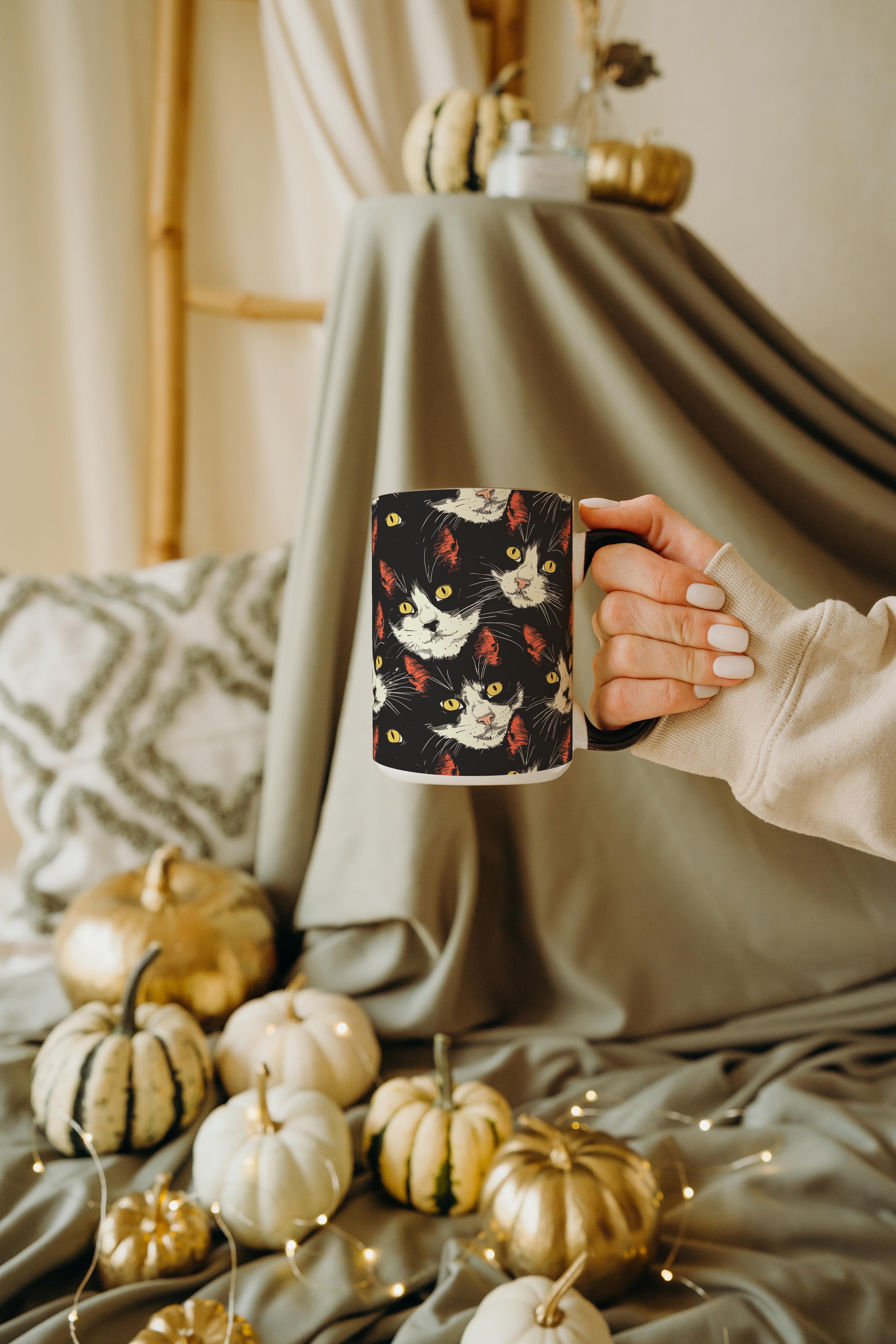 Calico Cats Pattern - Pet Lovers Mug