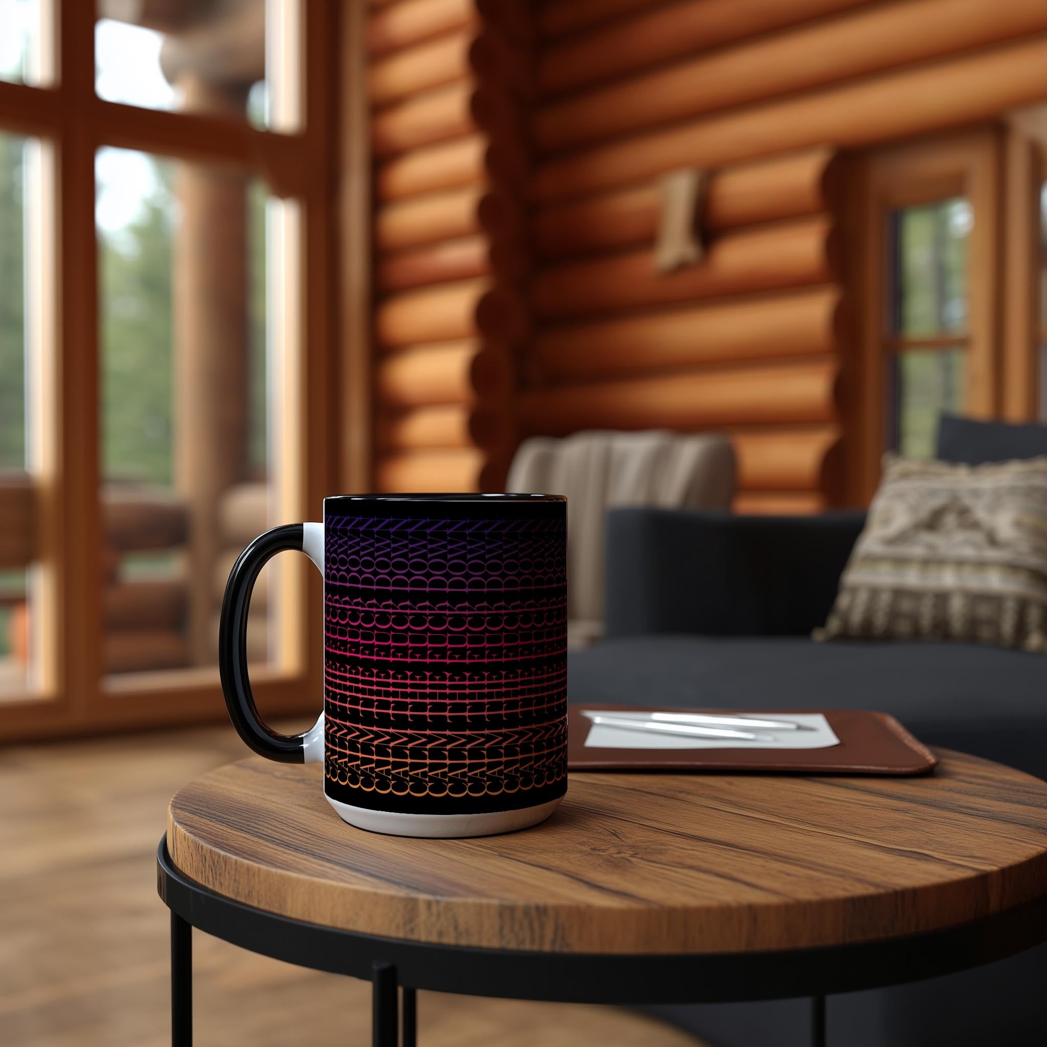 Hidden Message "Calm The F*ck Down" Mug