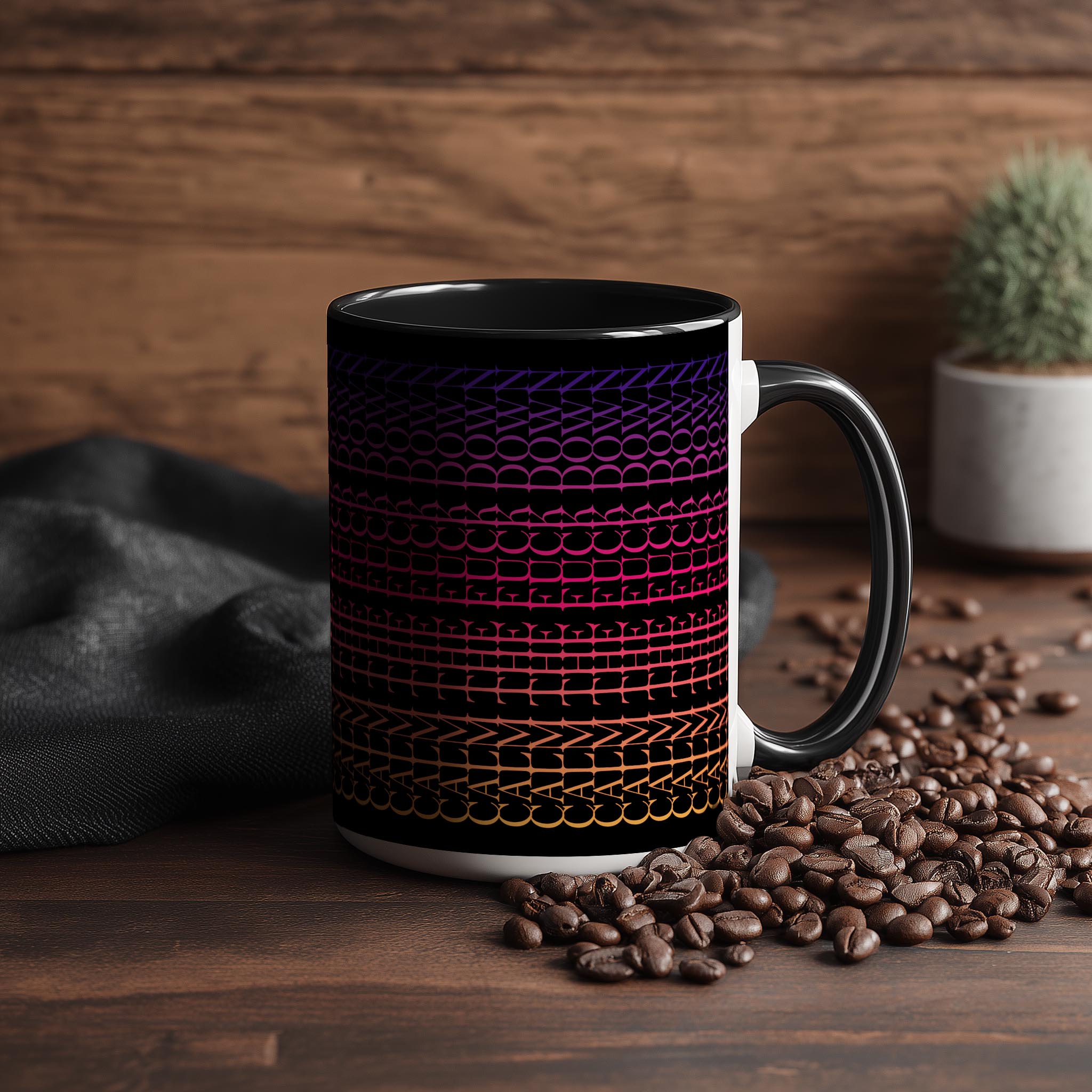 Hidden Message "Calm The F*ck Down" Mug