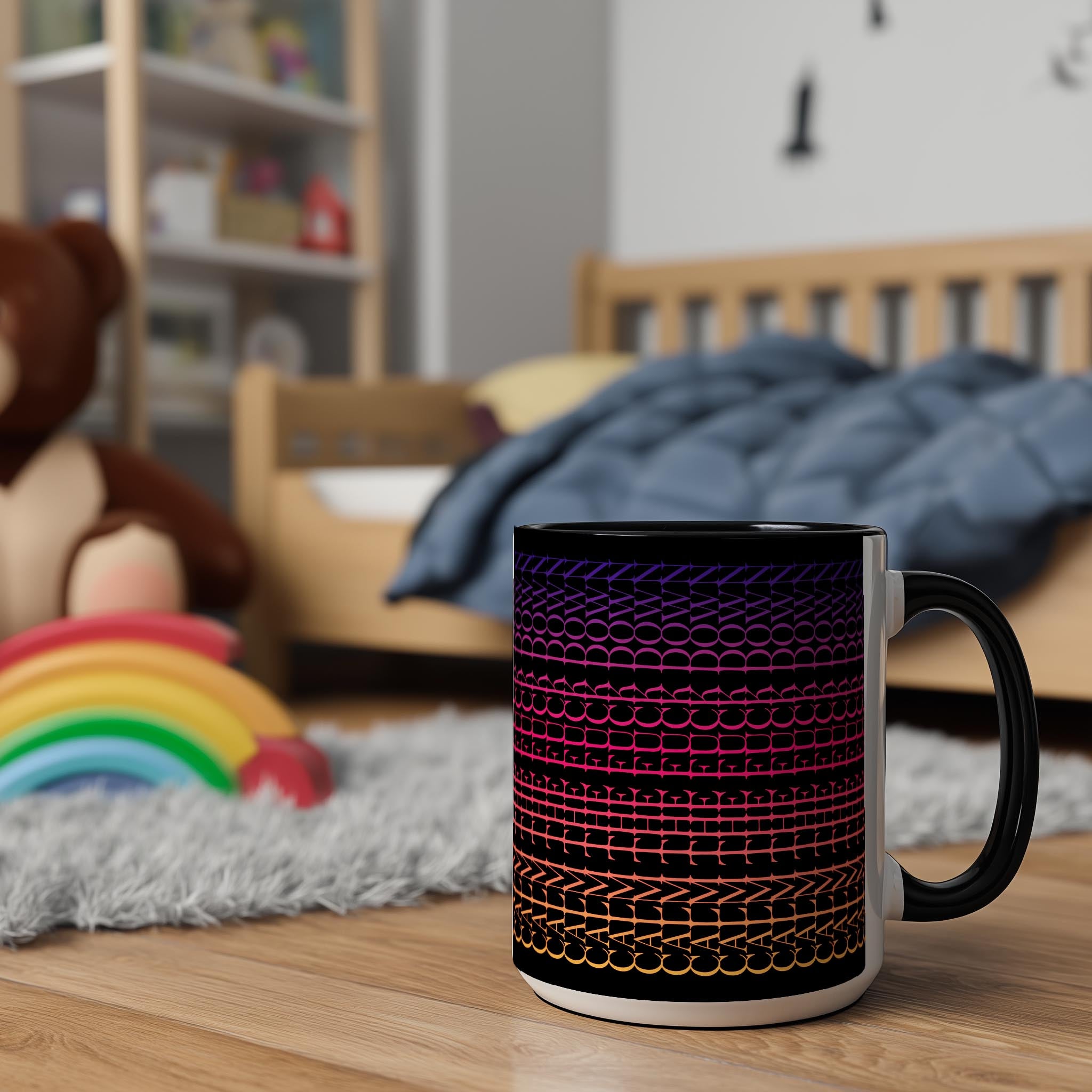 Hidden Message "Calm The F*ck Down" Mug