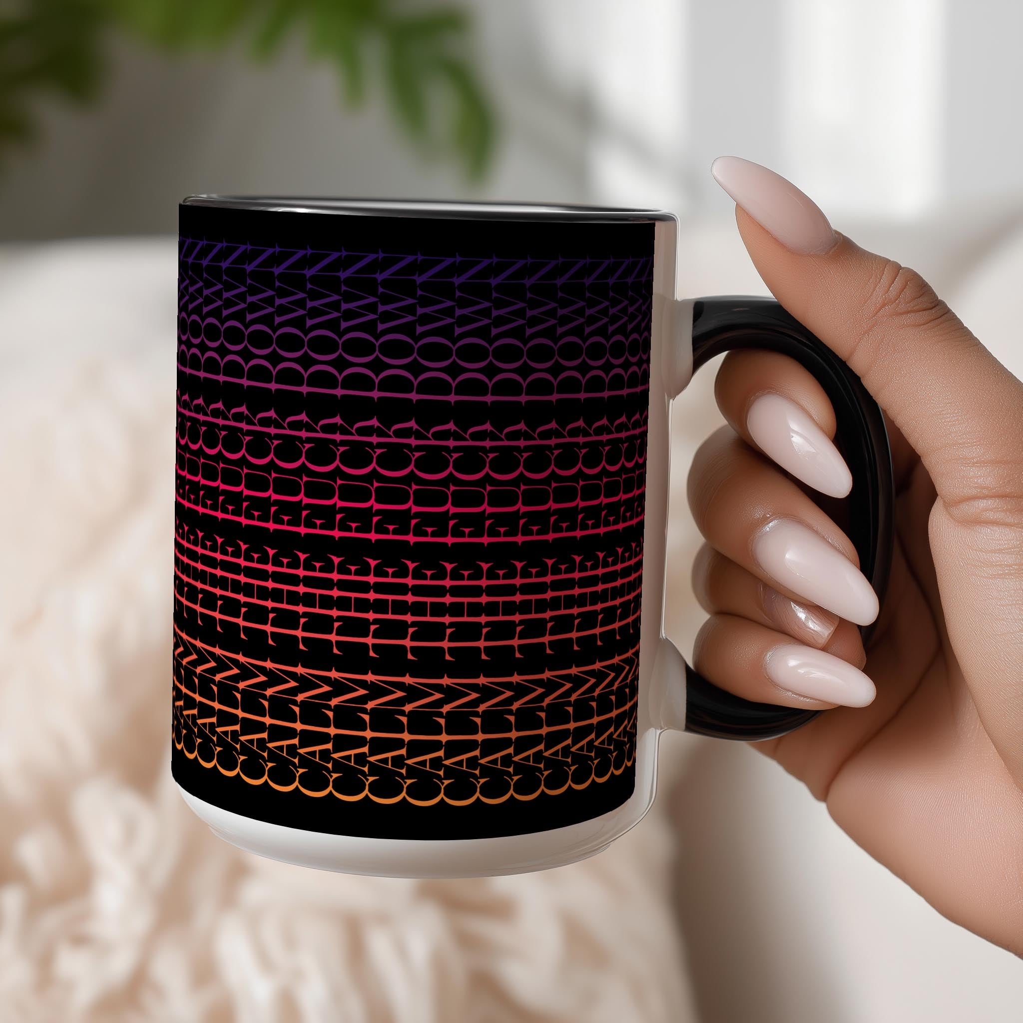 Hidden Message "Calm The F*ck Down" Mug