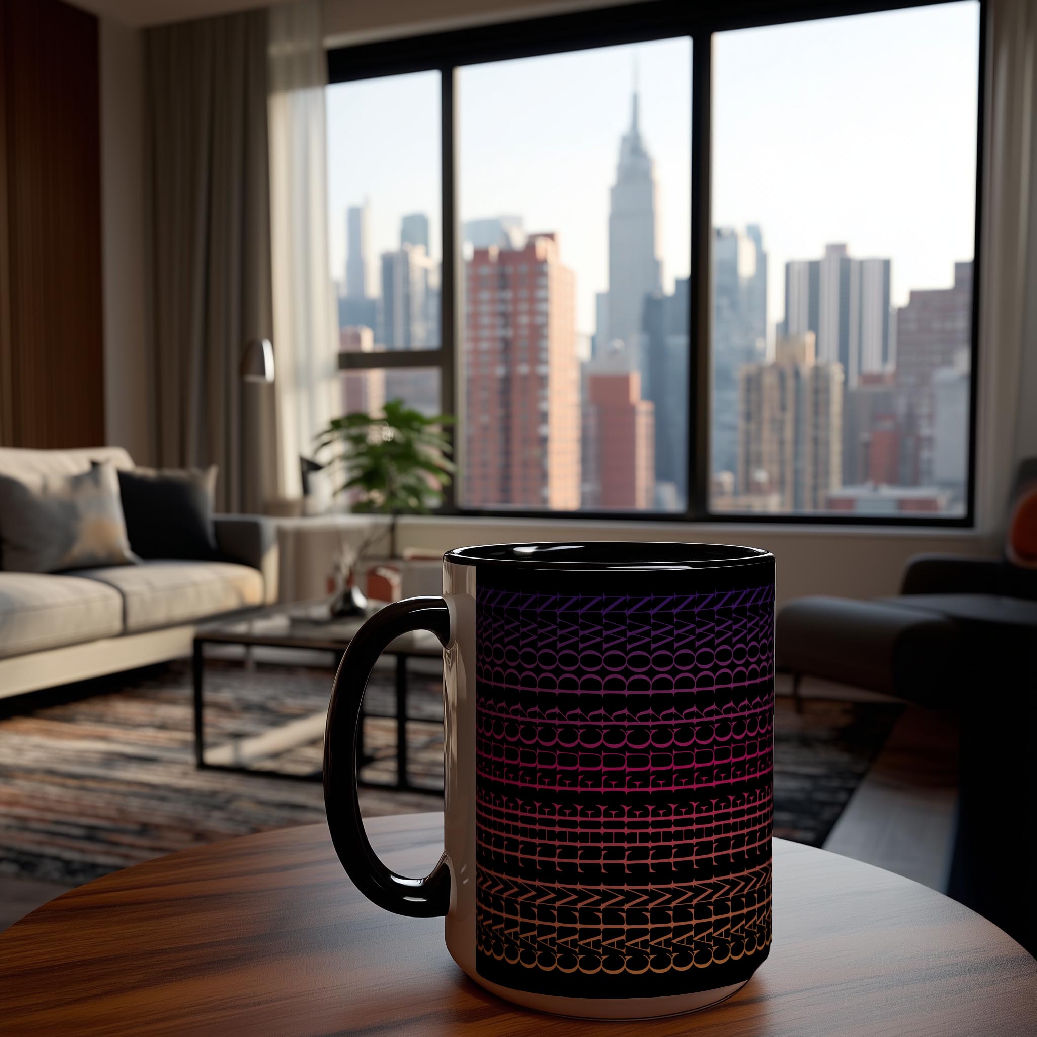 Hidden Message "Calm The F*ck Down" Mug