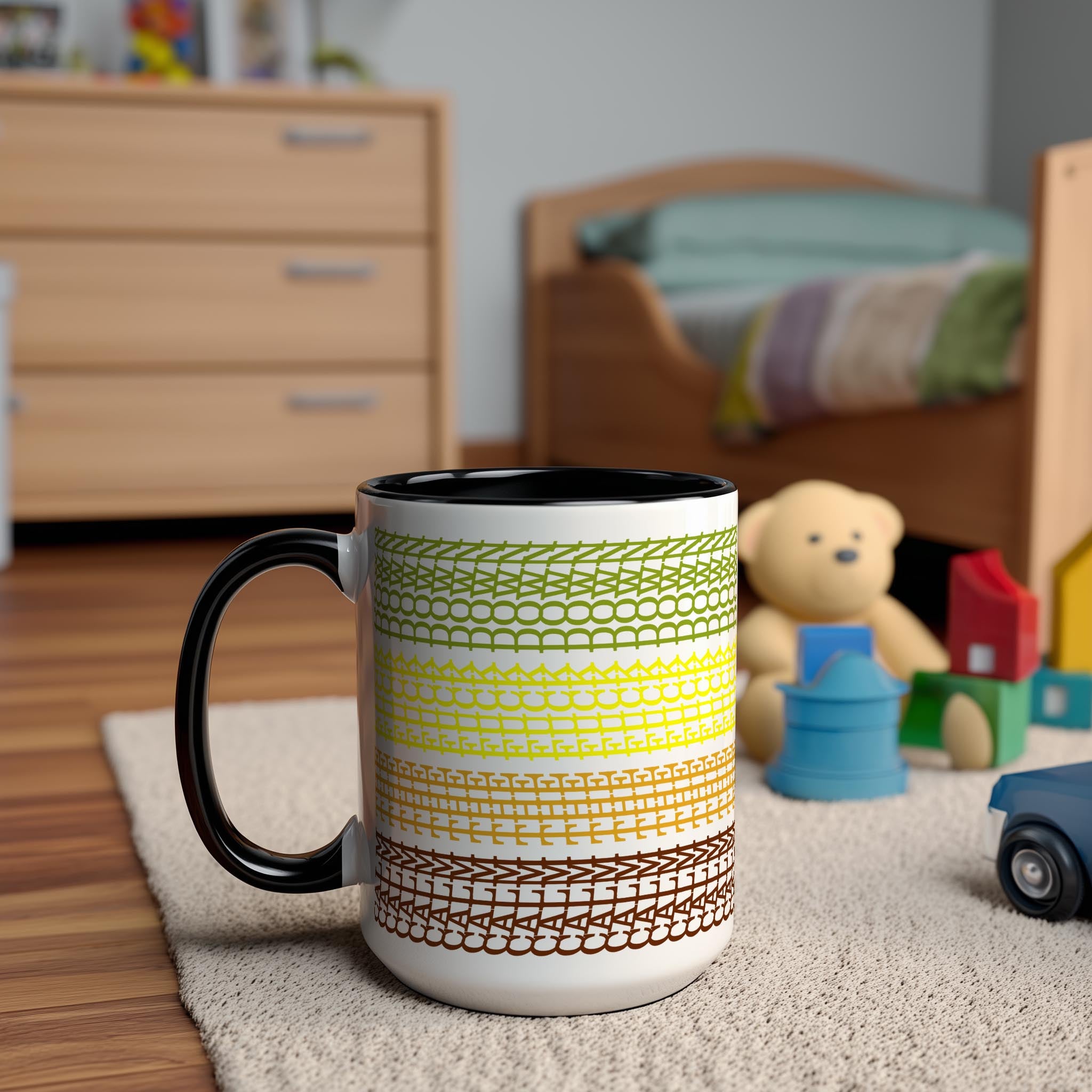 Hidden Message "Calm The F*ck Down" Mug