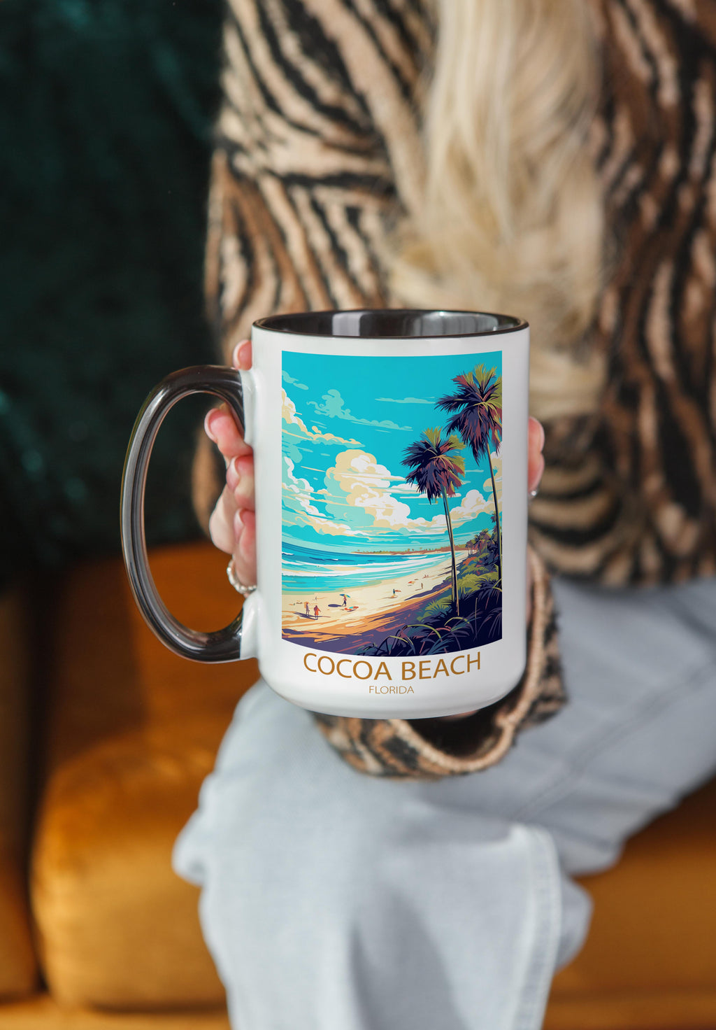 Cocoa Beach - Florida - Beautiful Tourist Hotspots Mug