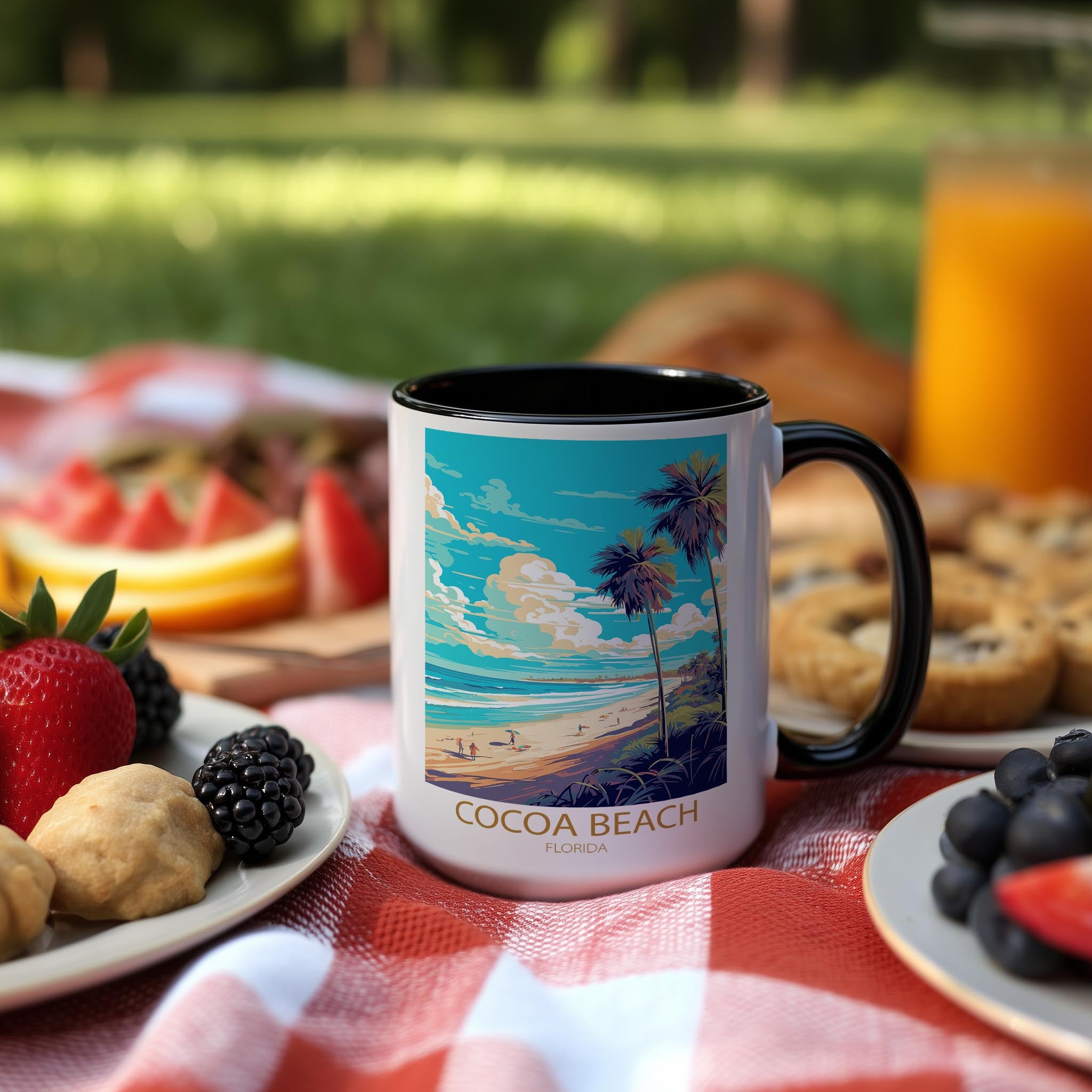 Cocoa Beach - Florida - Beautiful Tourist Hotspots Mug