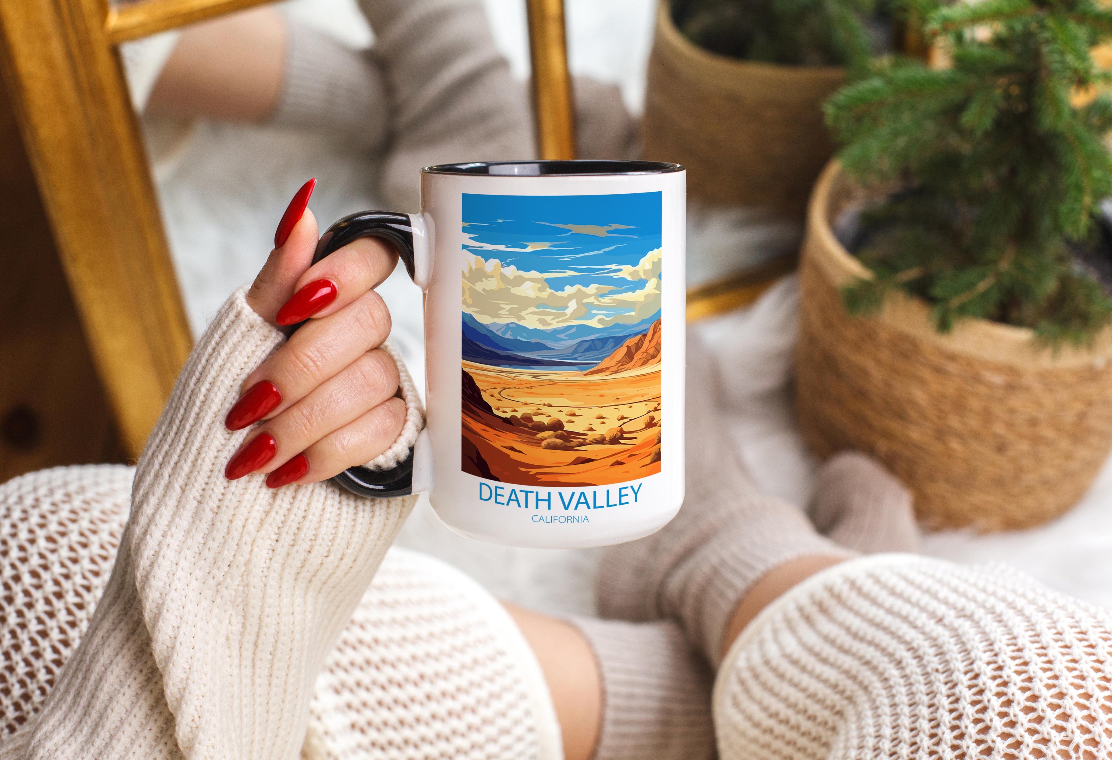 Death Valley - California - Beautiful Tourist Hotspots Mug