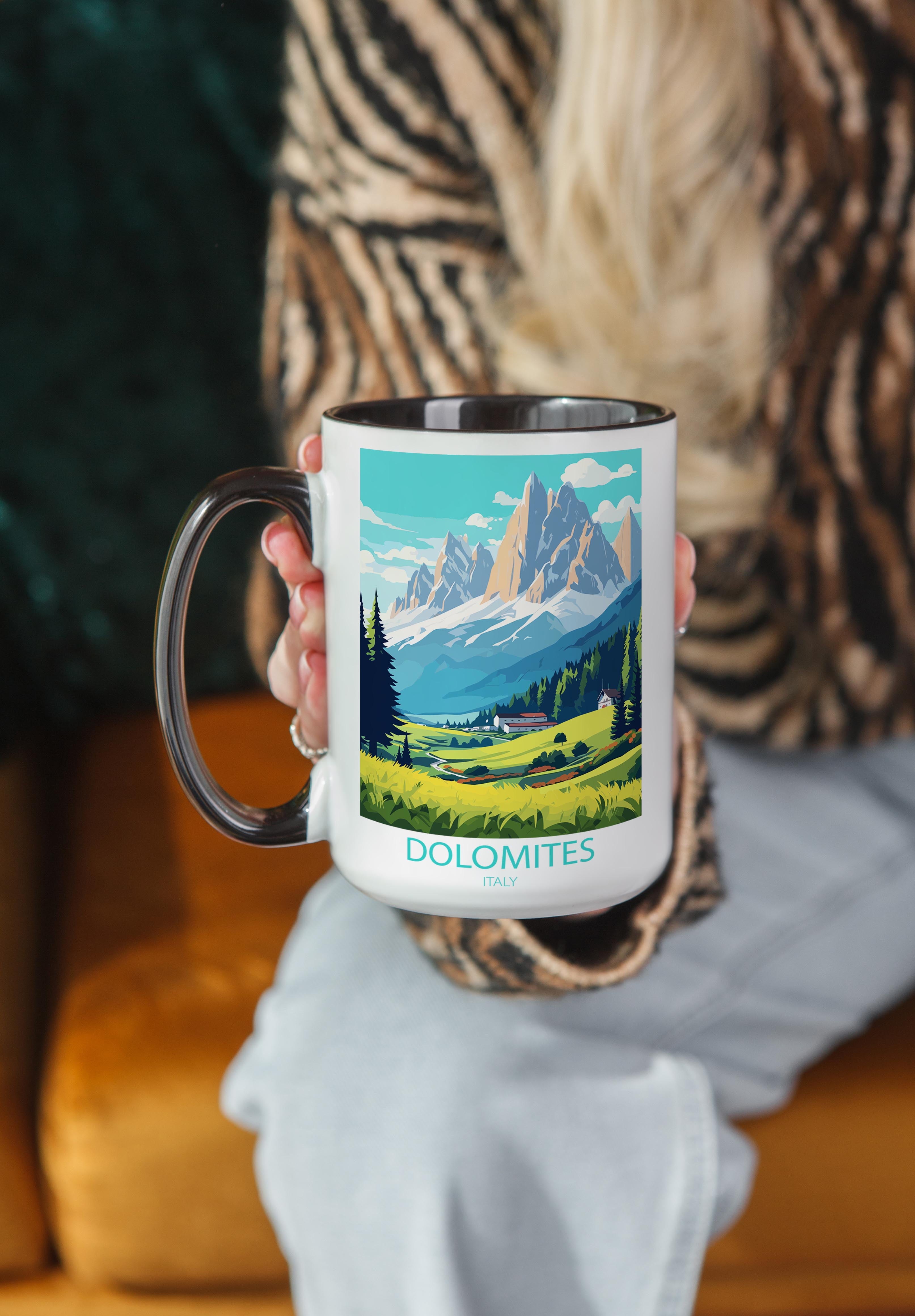 The Dolomites - Italy - Beautiful Tourist Hotspots Mug