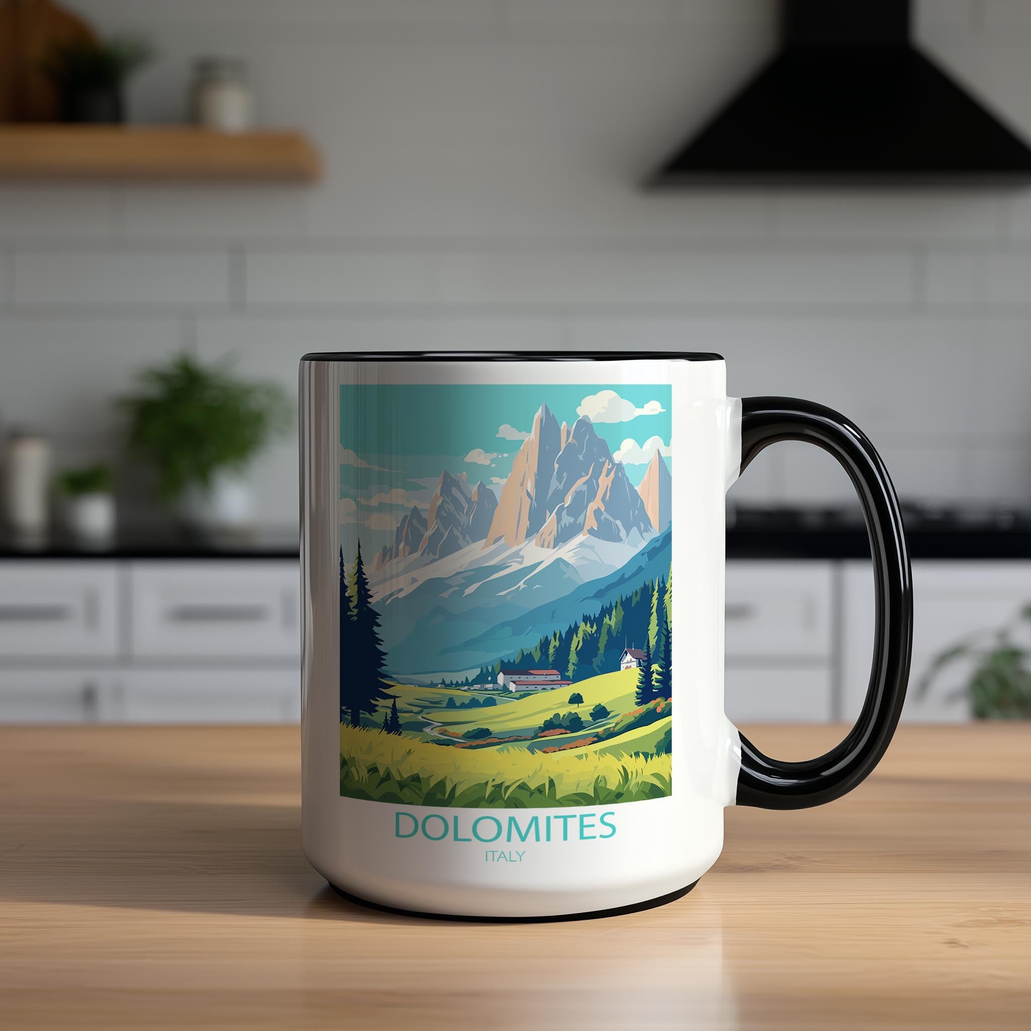 The Dolomites - Italy - Beautiful Tourist Hotspots Mug