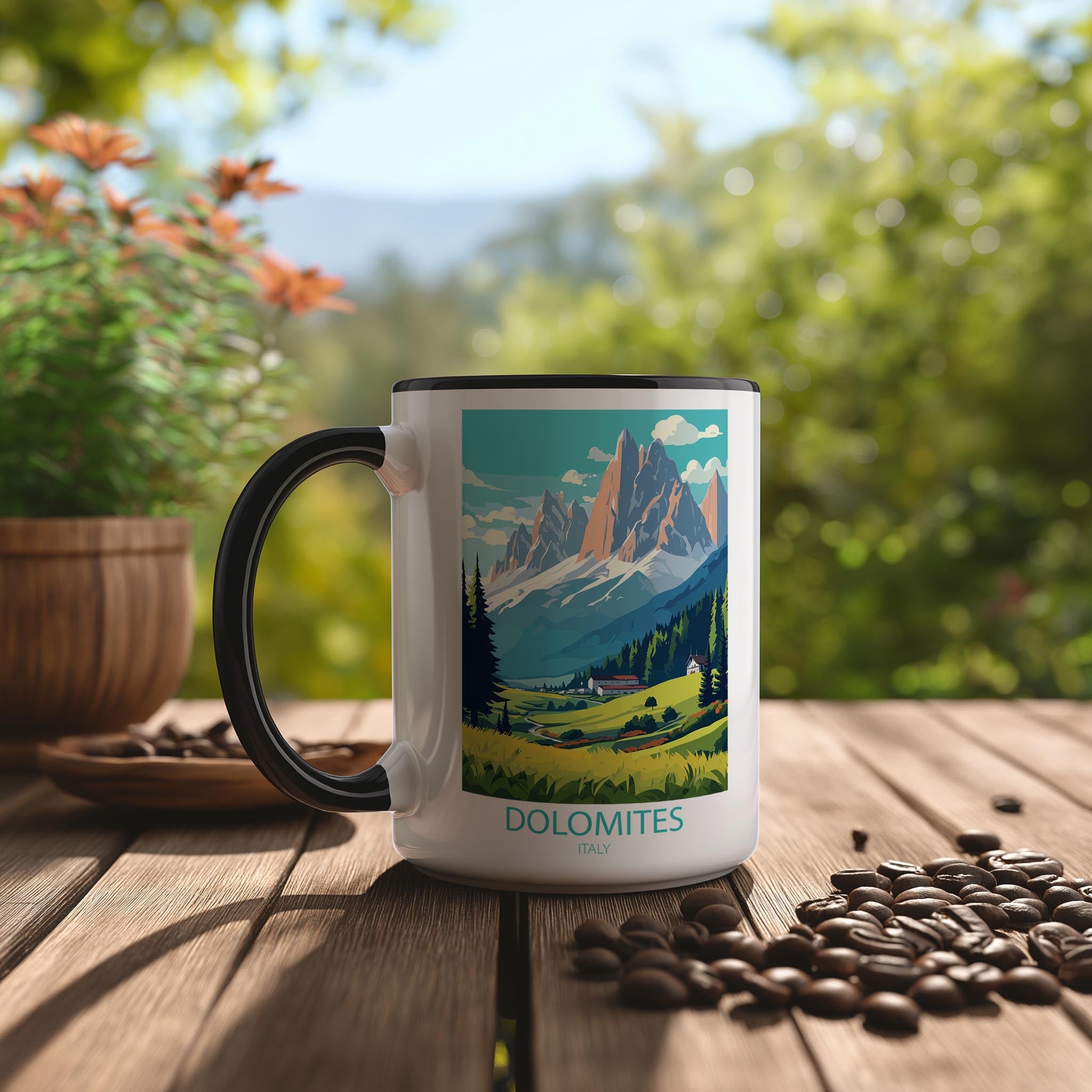 The Dolomites - Italy - Beautiful Tourist Hotspots Mug