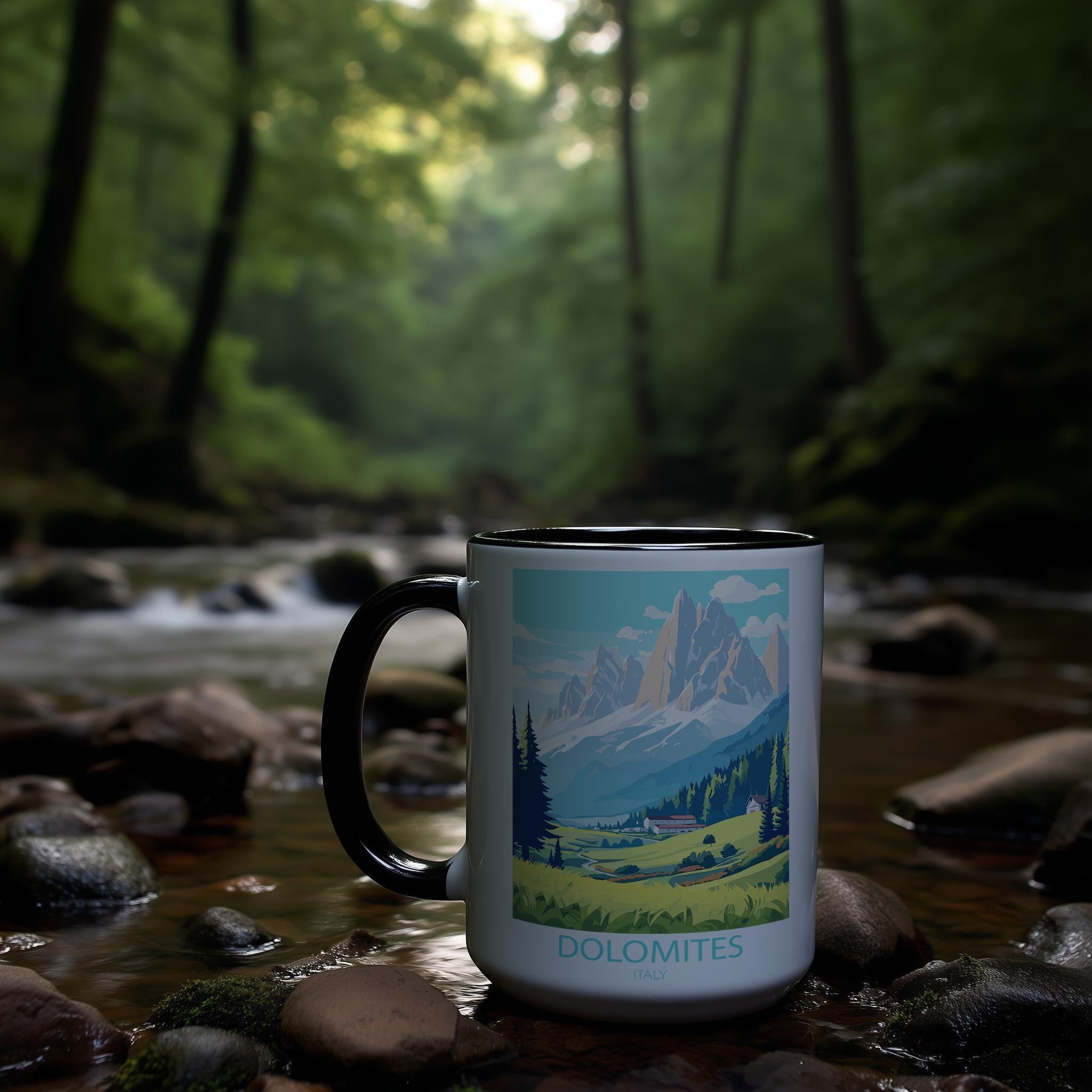 The Dolomites - Italy - Beautiful Tourist Hotspots Mug