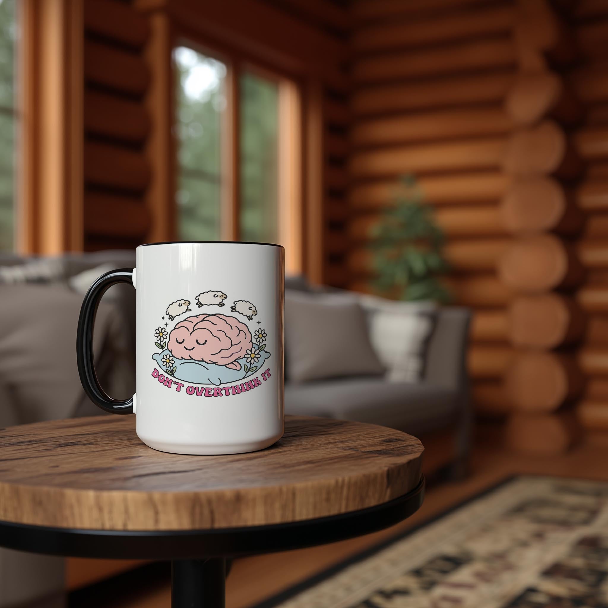 Don't Overthink It - Health and Wellbeing Mug