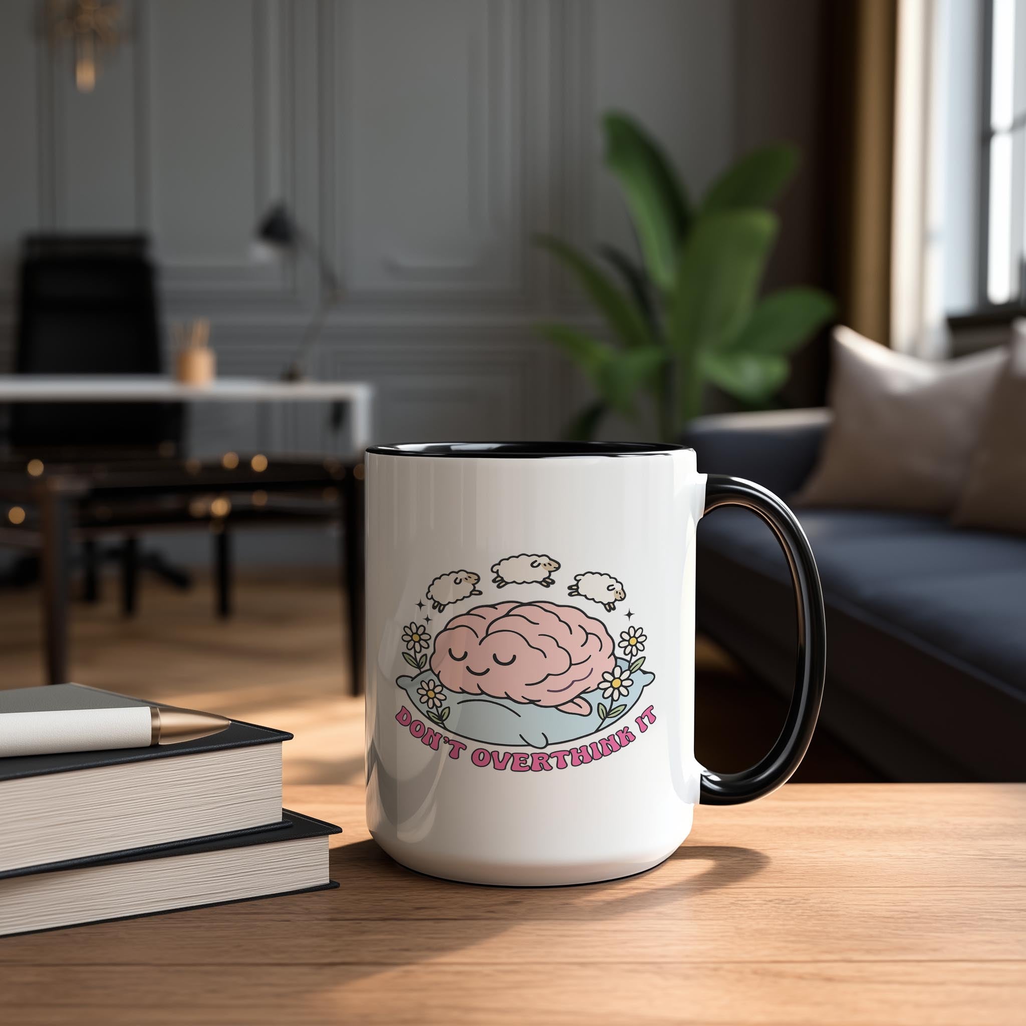 Don't Overthink It - Health and Wellbeing Mug