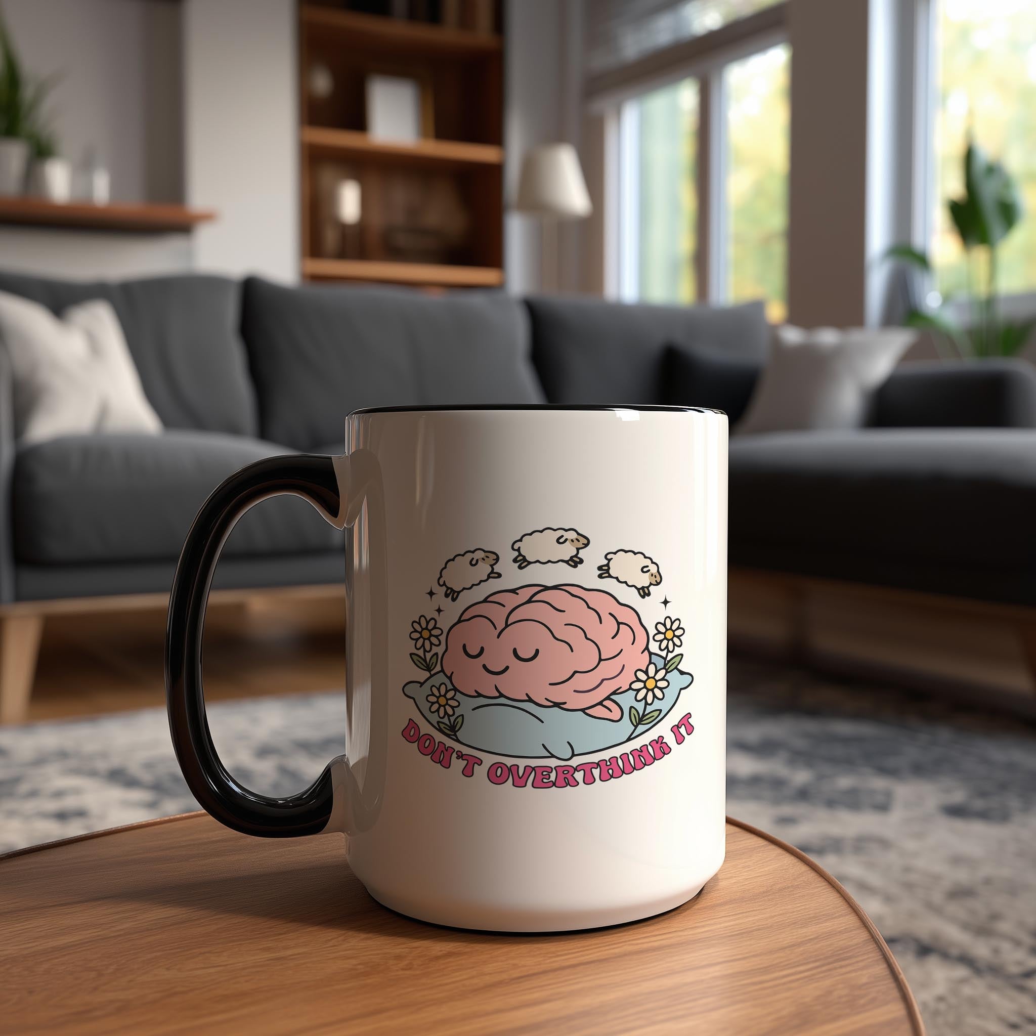 Don't Overthink It - Health and Wellbeing Mug