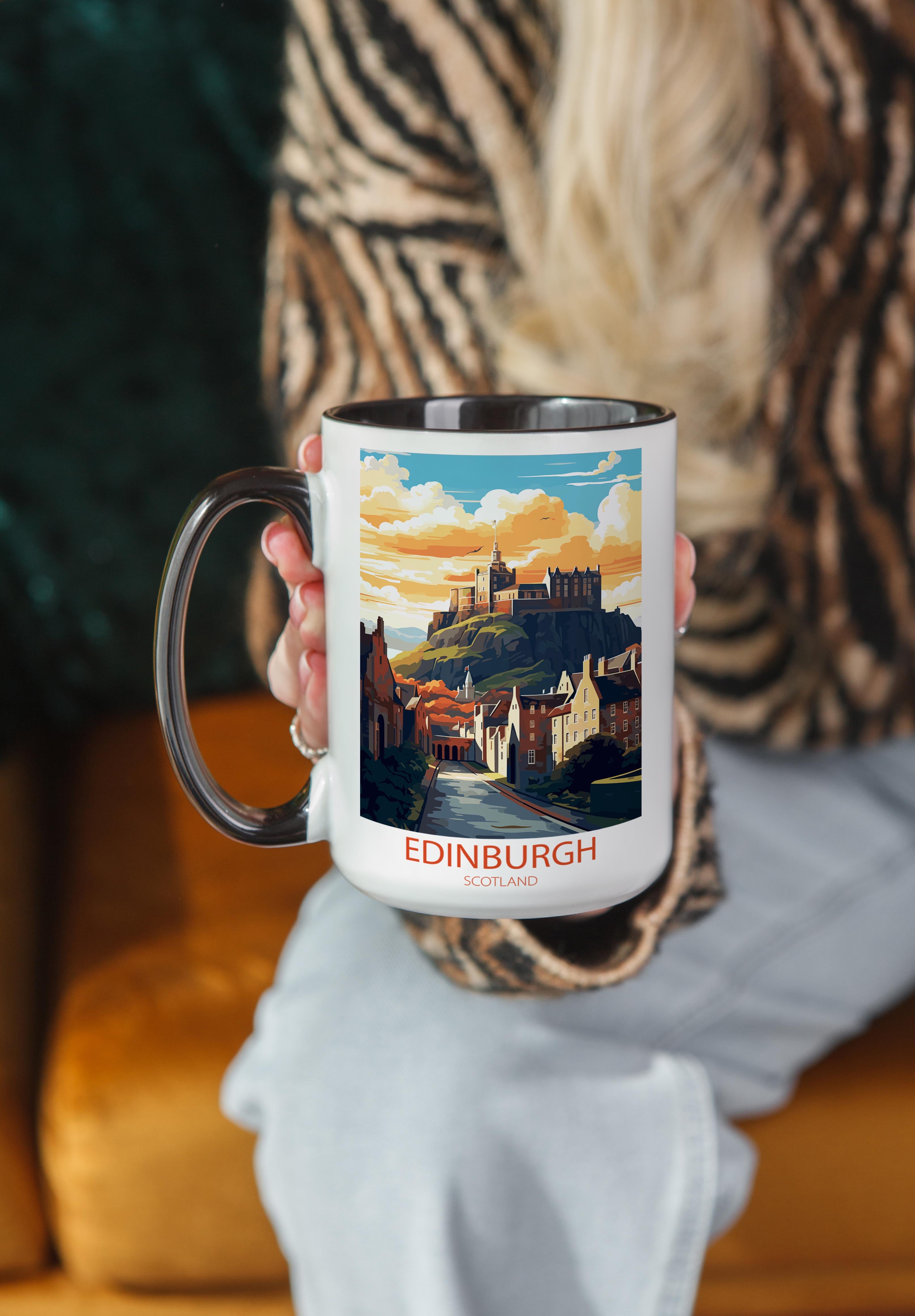 Edinurgh - Scotland - Beautiful Tourist Hotspots Mug