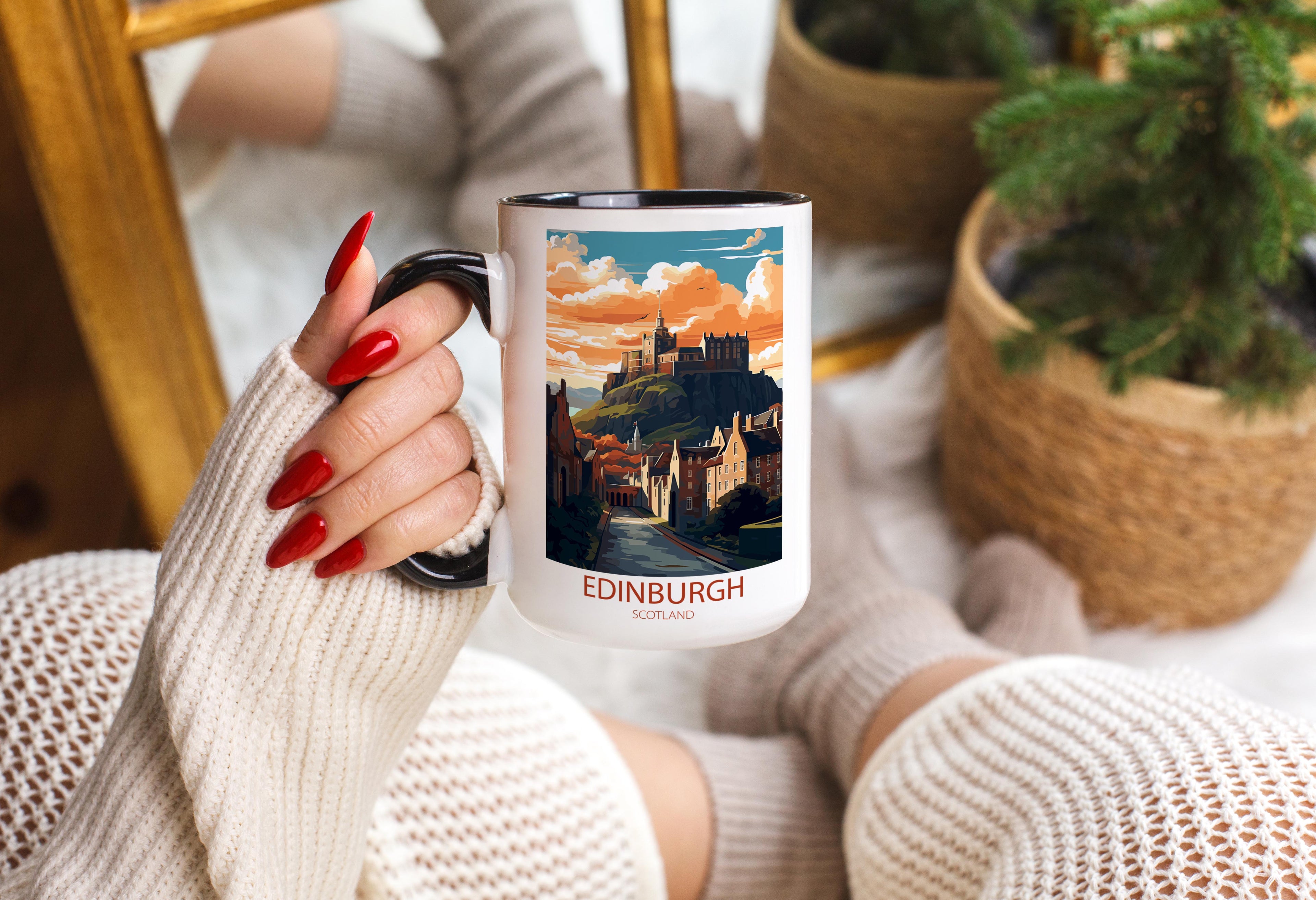 Edinurgh - Scotland - Beautiful Tourist Hotspots Mug