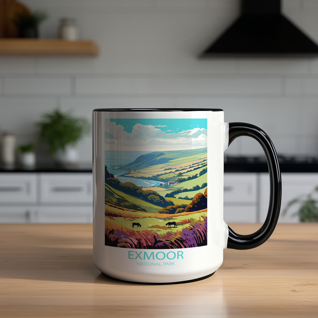 Exmoor National Park - Beautiful Tourist Hotspots Mug