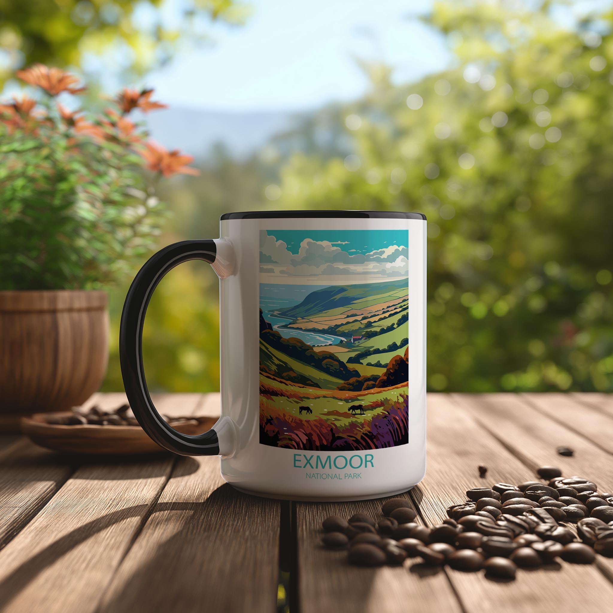 Exmoor National Park - Beautiful Tourist Hotspots Mug