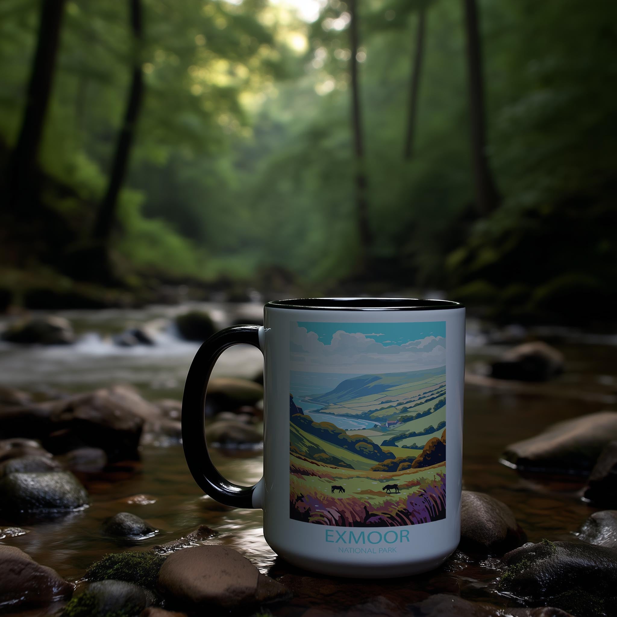 Exmoor National Park - Beautiful Tourist Hotspots Mug