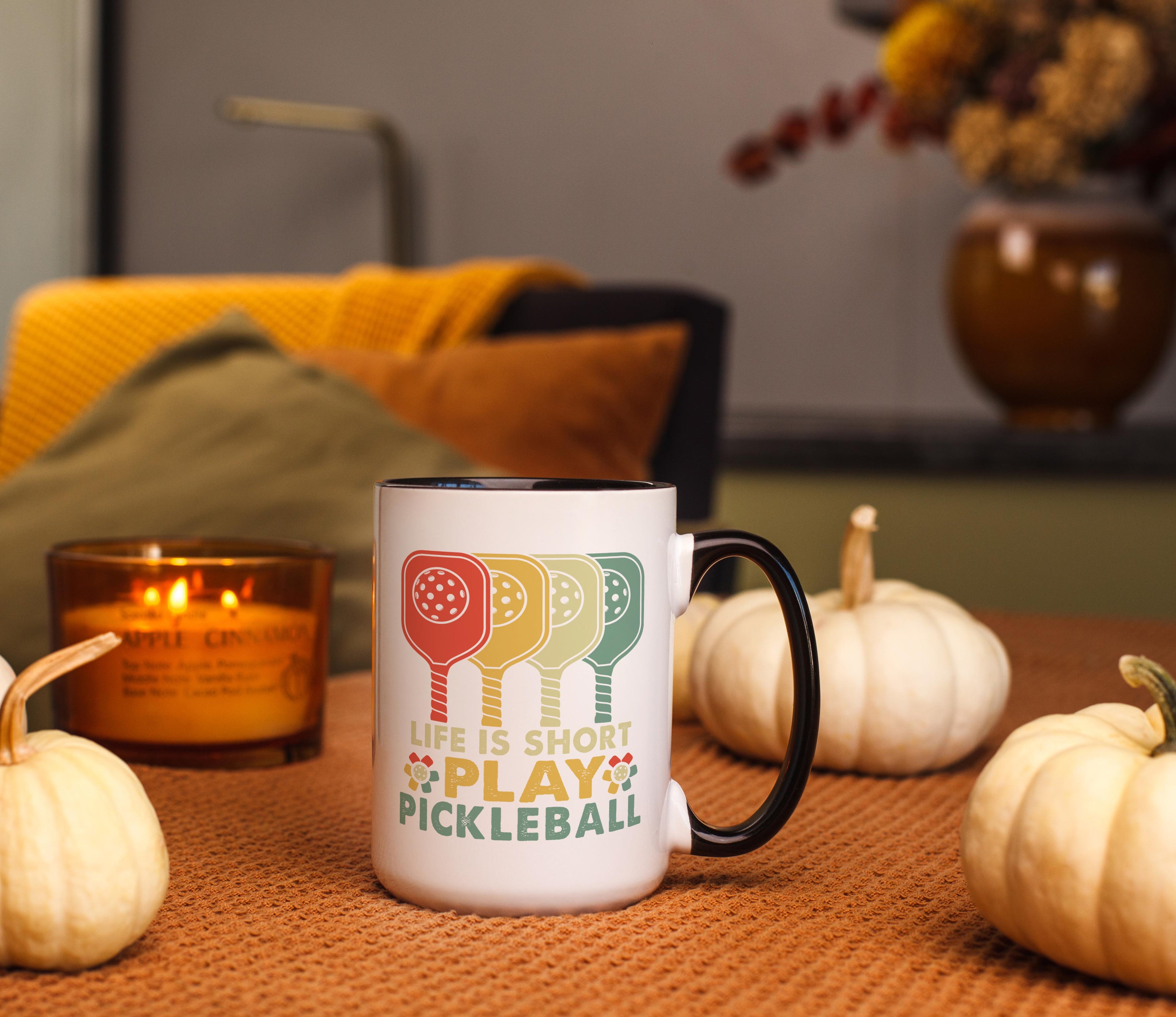 Life is Short - Play Pickleball - Hobbies and Interests Mug