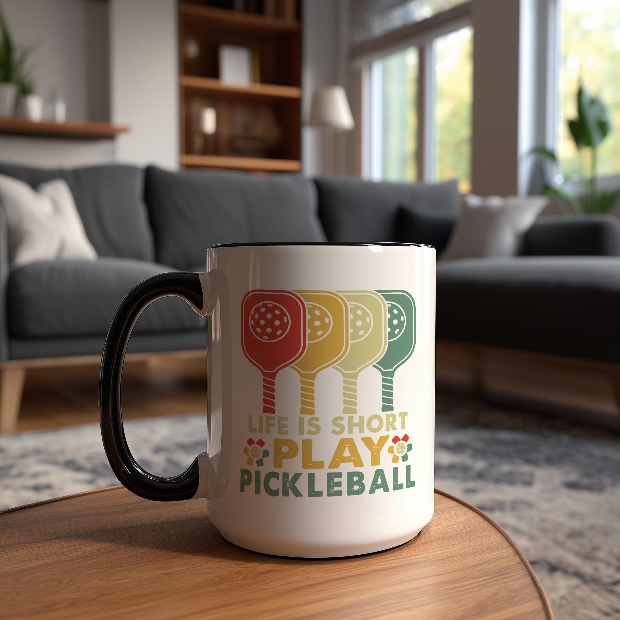 Life is Short - Play Pickleball - Hobbies and Interests Mug