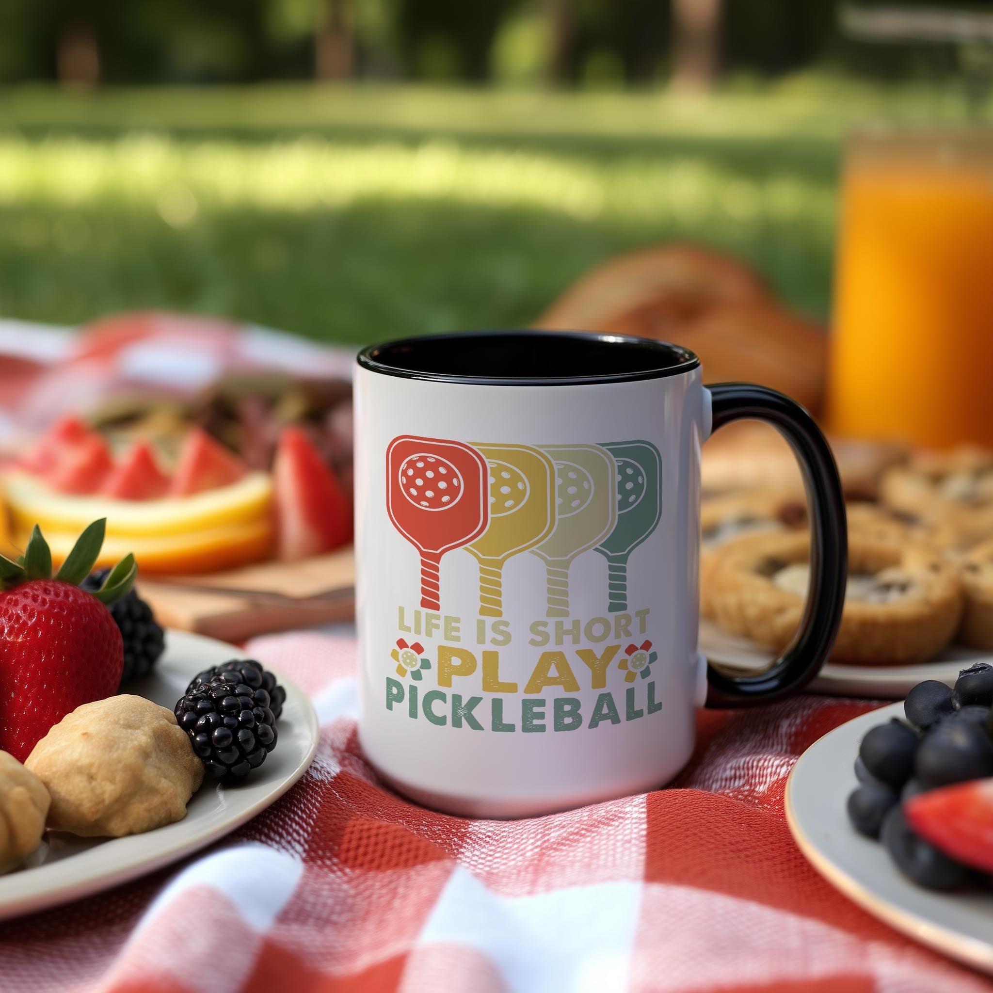 Life is Short - Play Pickleball - Hobbies and Interests Mug
