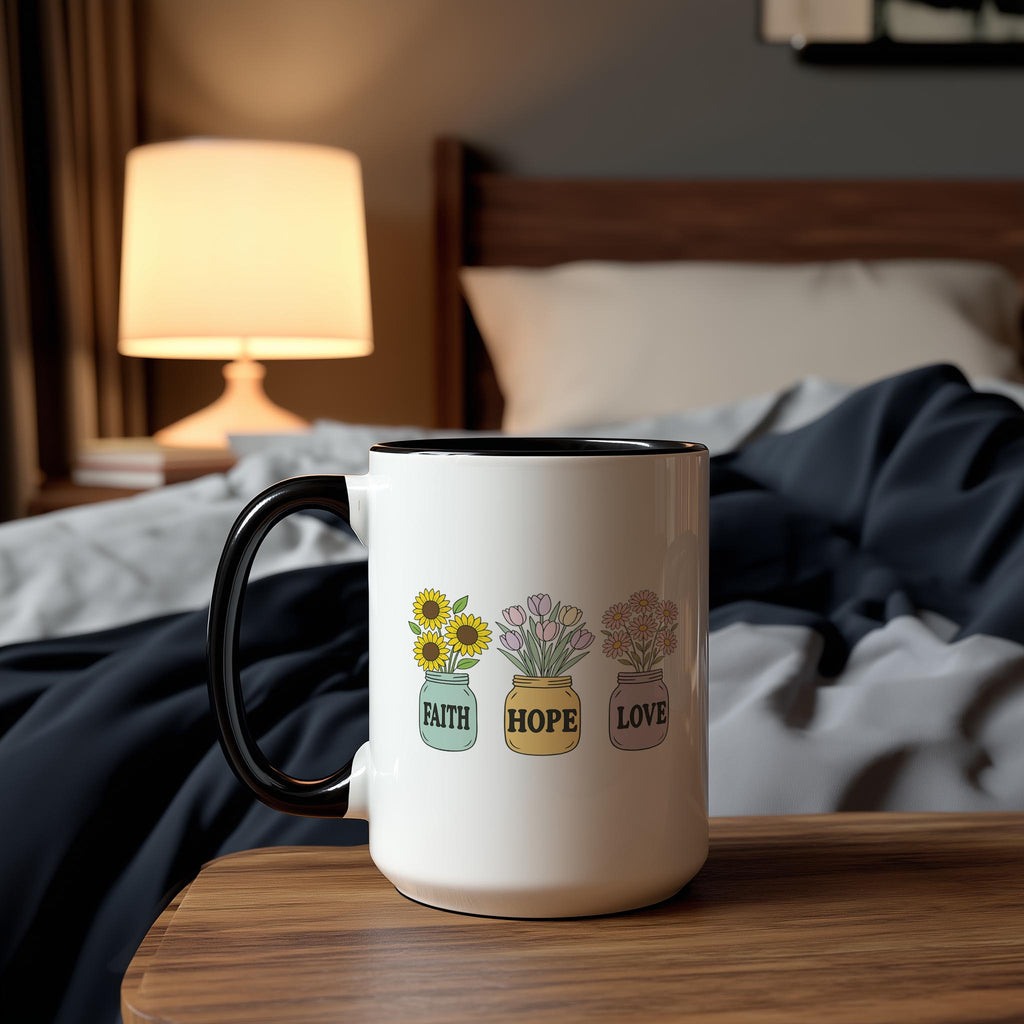Faith. Hope. Love. - Home life Mug