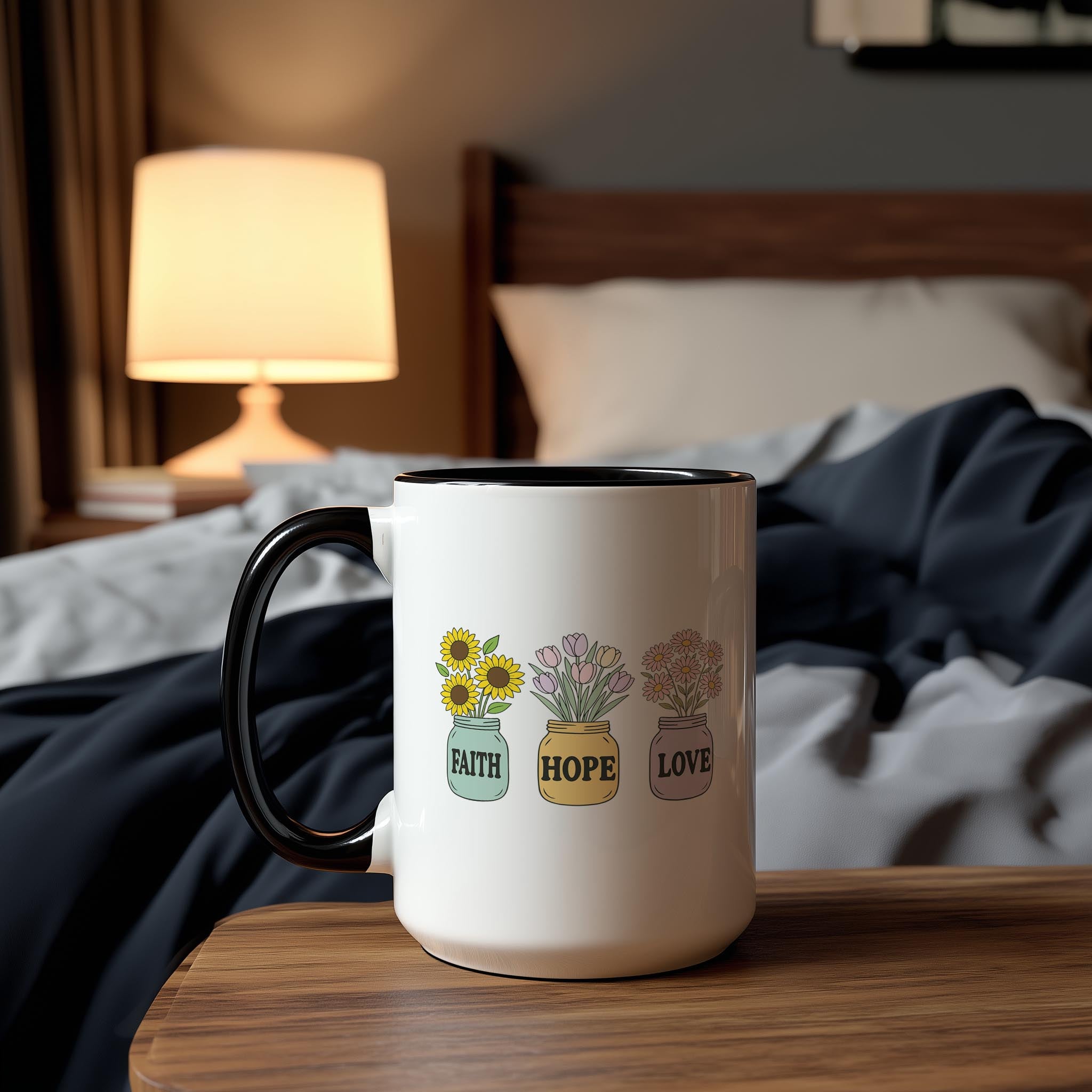 Faith. Hope. Love. - Home life Mug