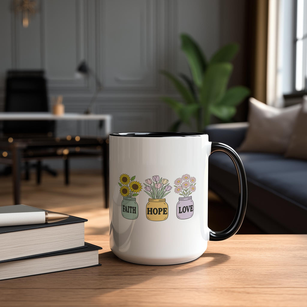 Faith. Hope. Love. - Home life Mug