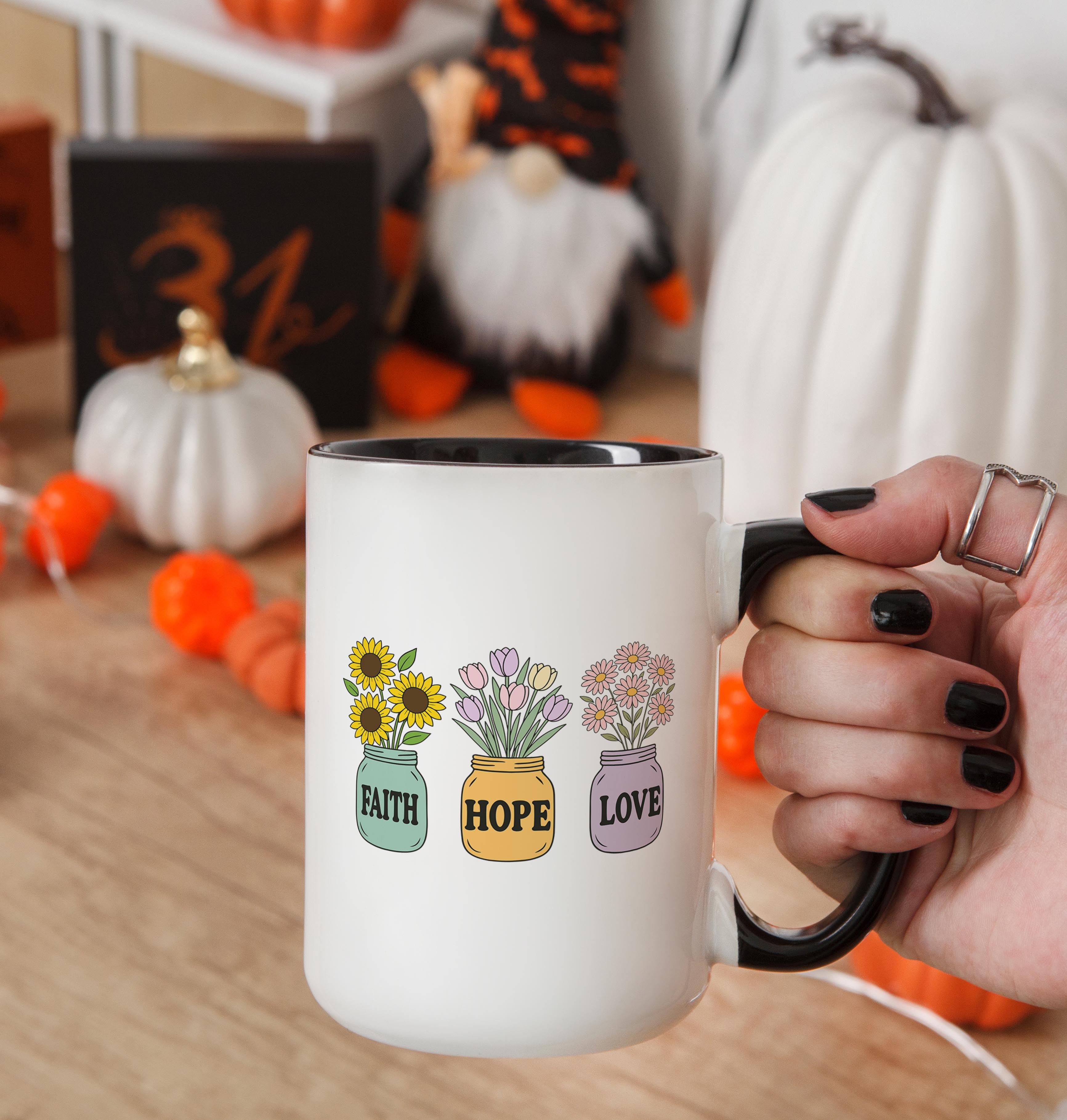 Faith. Hope. Love. - Home life Mug