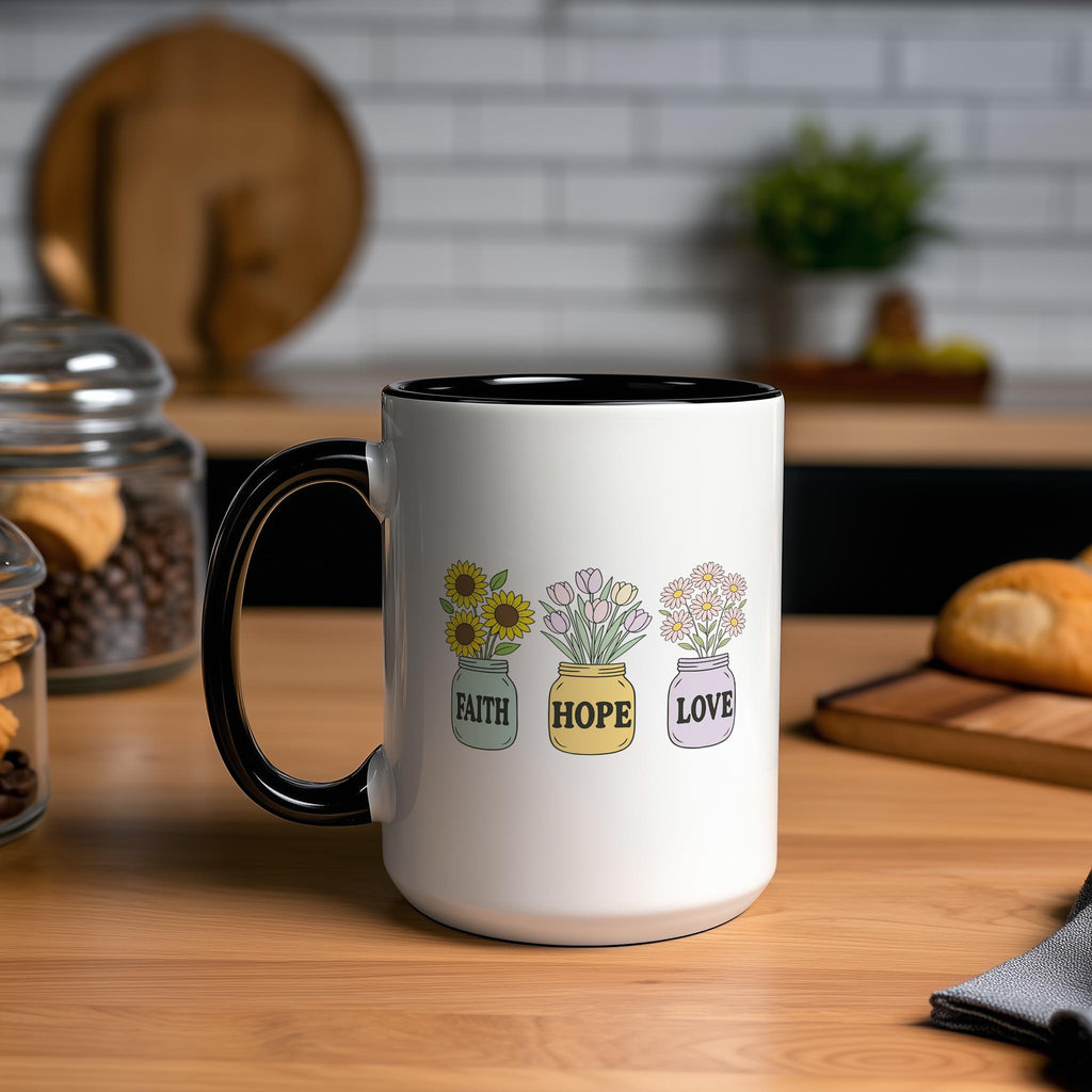 Faith. Hope. Love. - Home life Mug