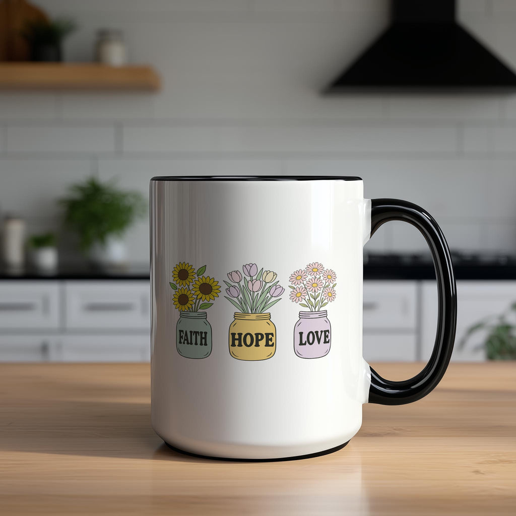 Faith. Hope. Love. - Home life Mug
