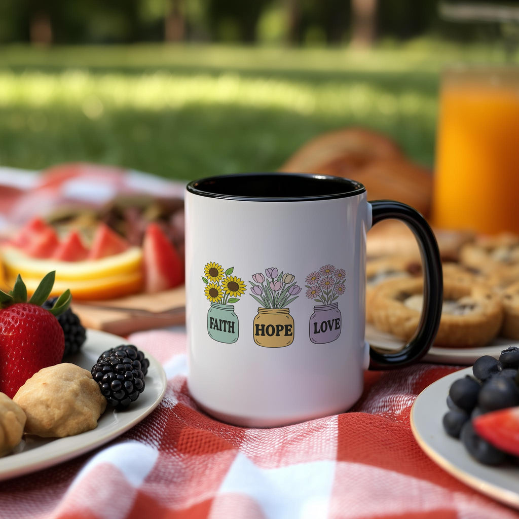 Faith. Hope. Love. - Home life Mug