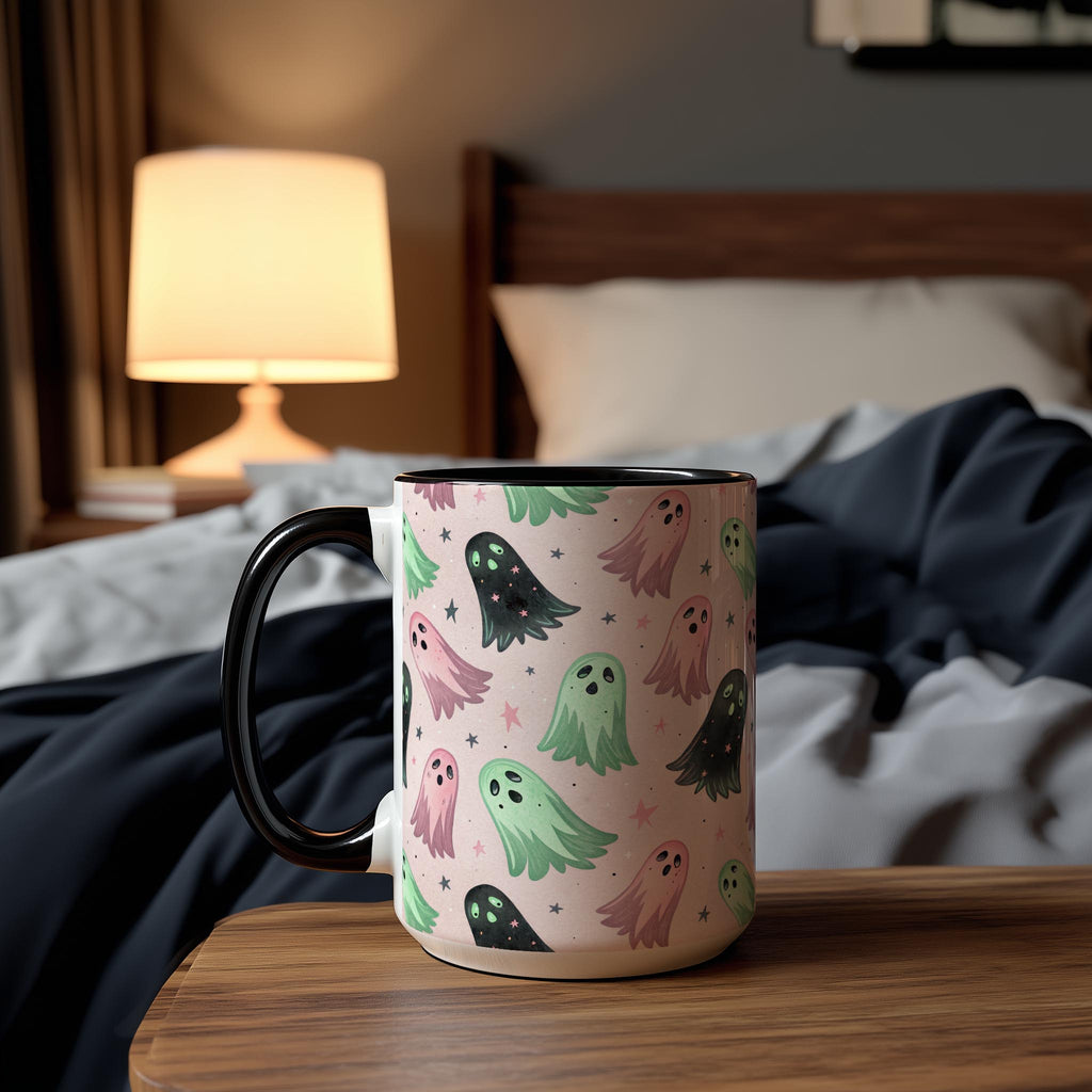 Fabulous Ghosts Pattern - Halloween Mug