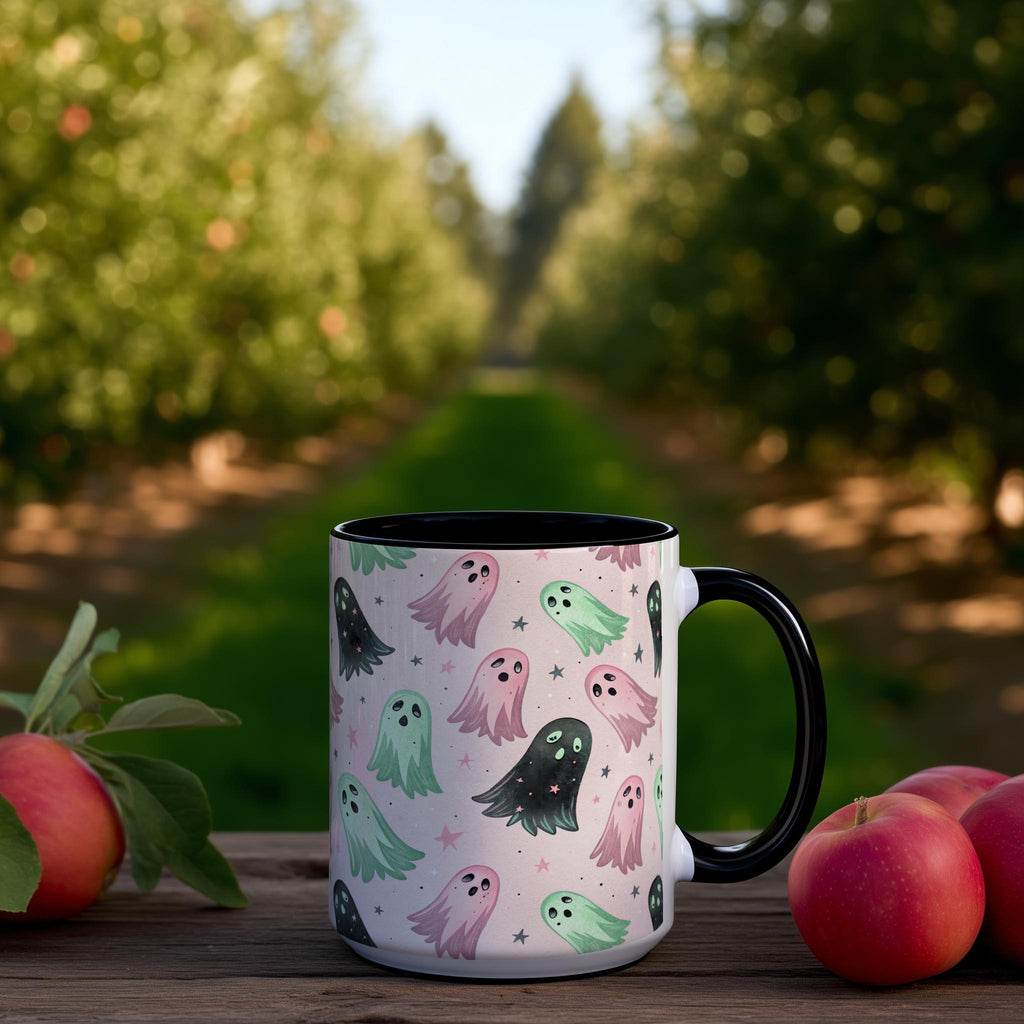 Fabulous Ghosts Pattern - Halloween Mug
