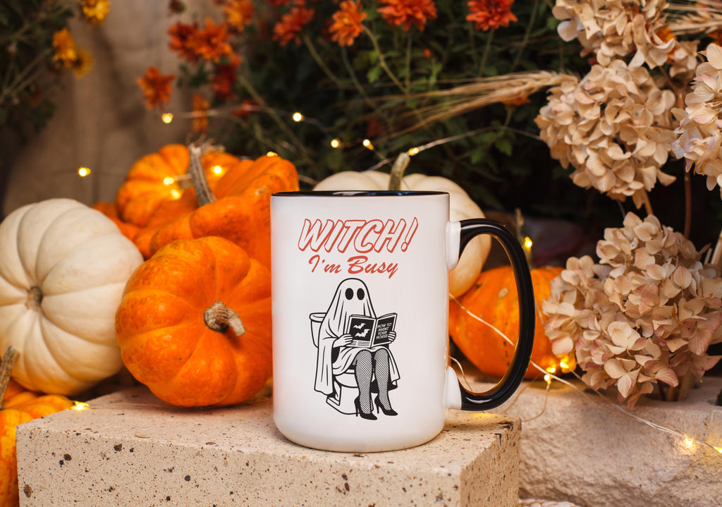 Witch I'm Busy! - Halloween Mug