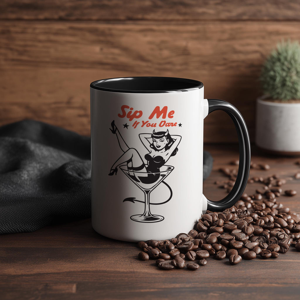 Sip me if you Dare! - Sexy Halloween Mug