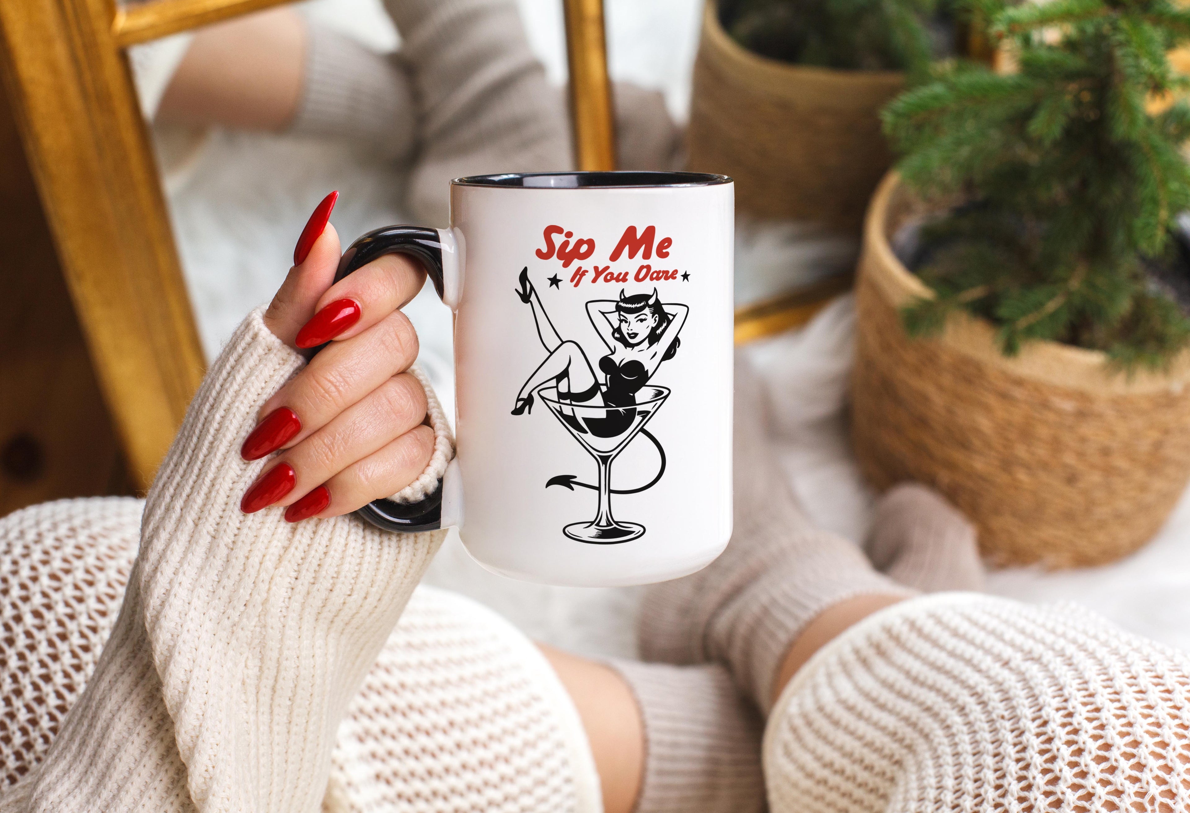 Sip me if you Dare! - Sexy Halloween Mug
