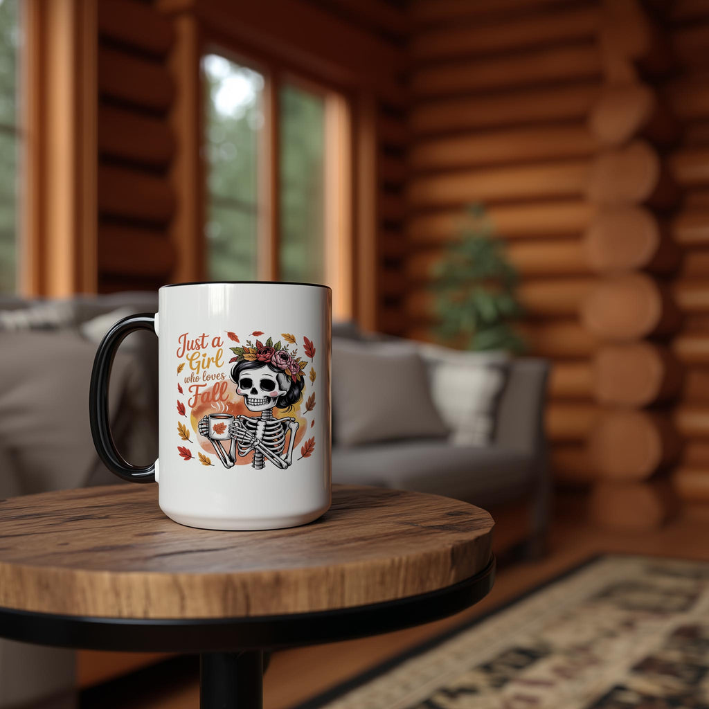 Just a Girl Who Loves Fall - Halloween Mug