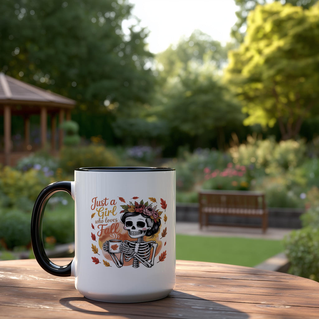 Just a Girl Who Loves Fall - Halloween Mug